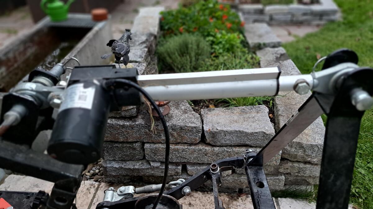 Verkaufe gebrauchten Mini-Raupen-Dumper Honda HP 350 3