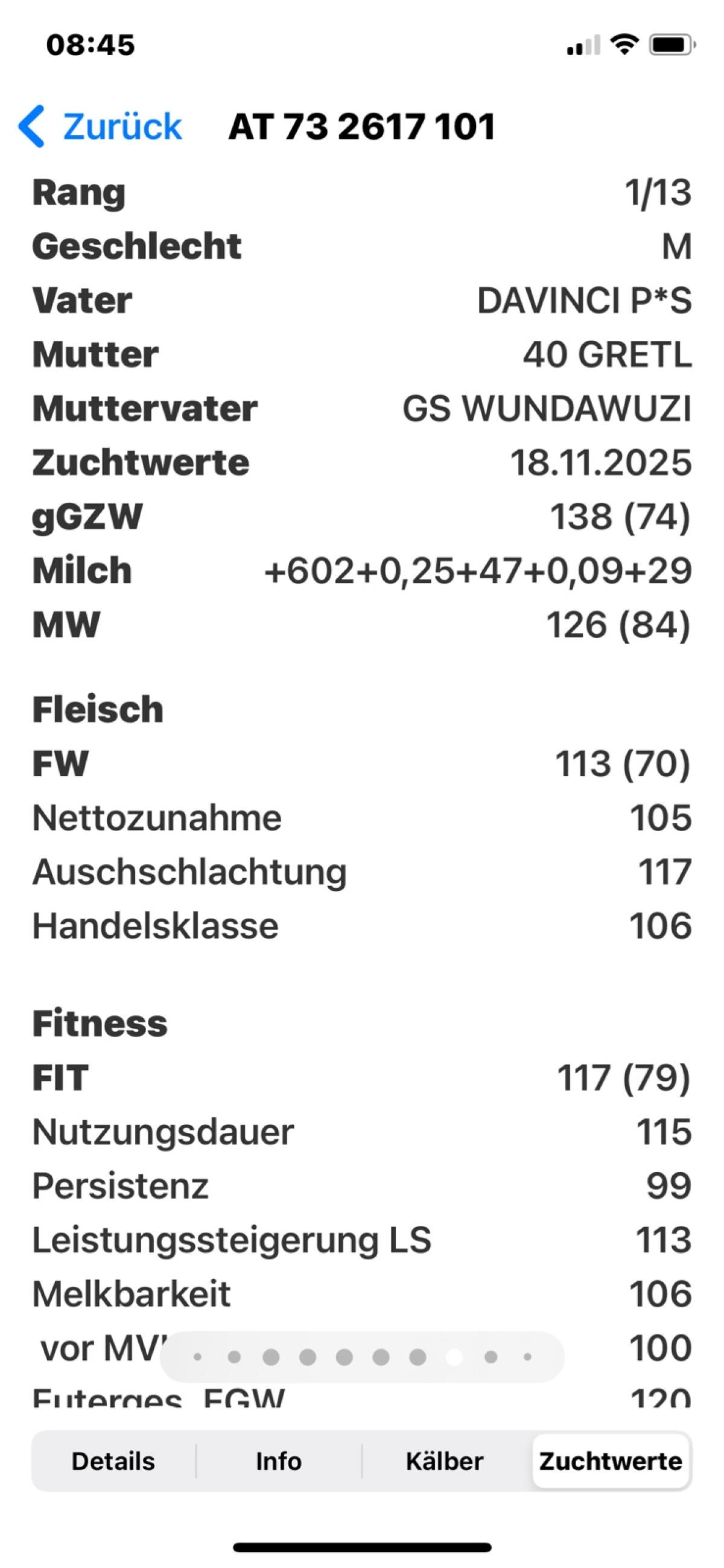 Verkaufe genotypisiertes FL Stierkalb 1