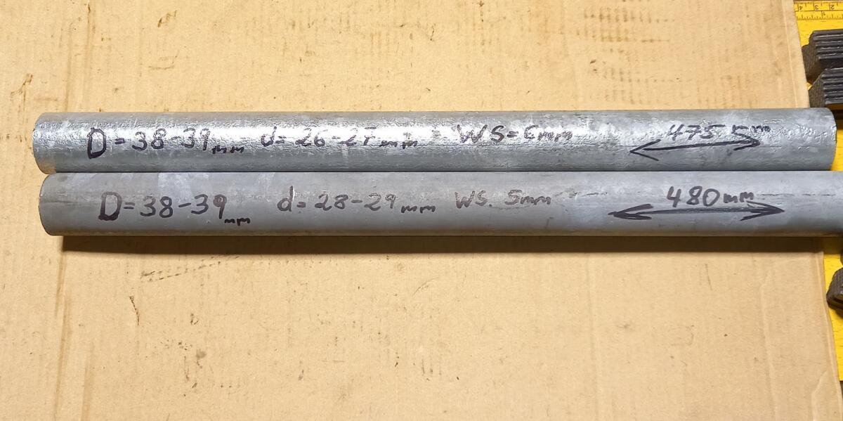 Starkwandige verzinkte Rundrohre 1