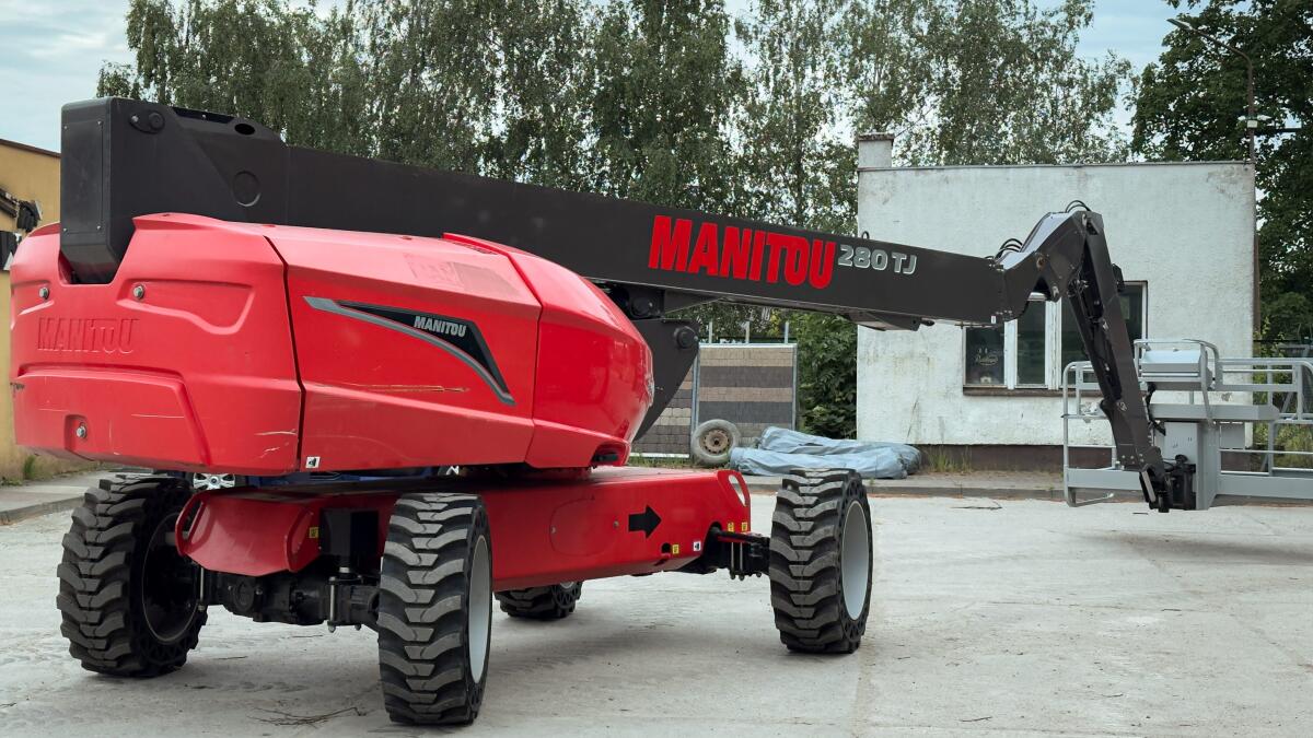 Arbeitsplattform Teleskopbühne Manitou 280TJ 2020 Top Zustand 2