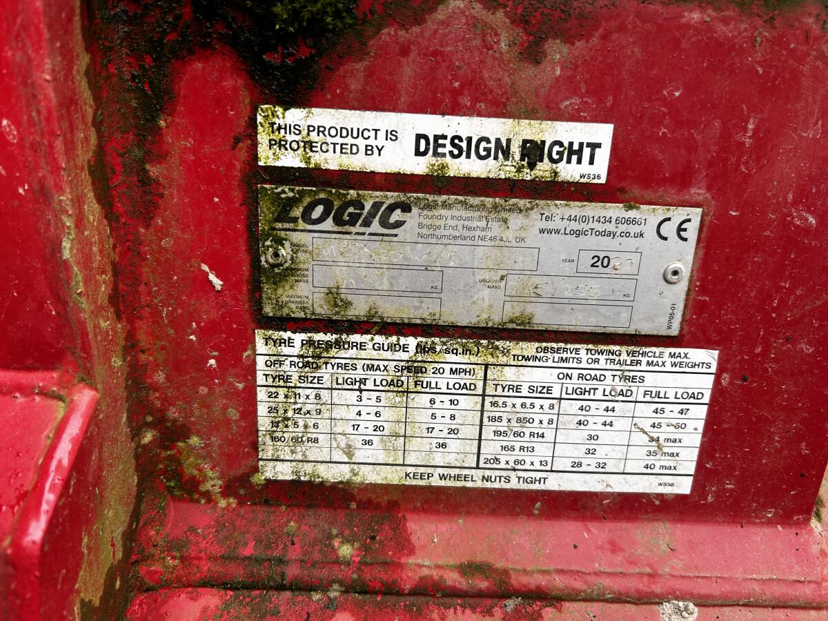 Gebrauchter Paddockcleaner Logic MSP120 2