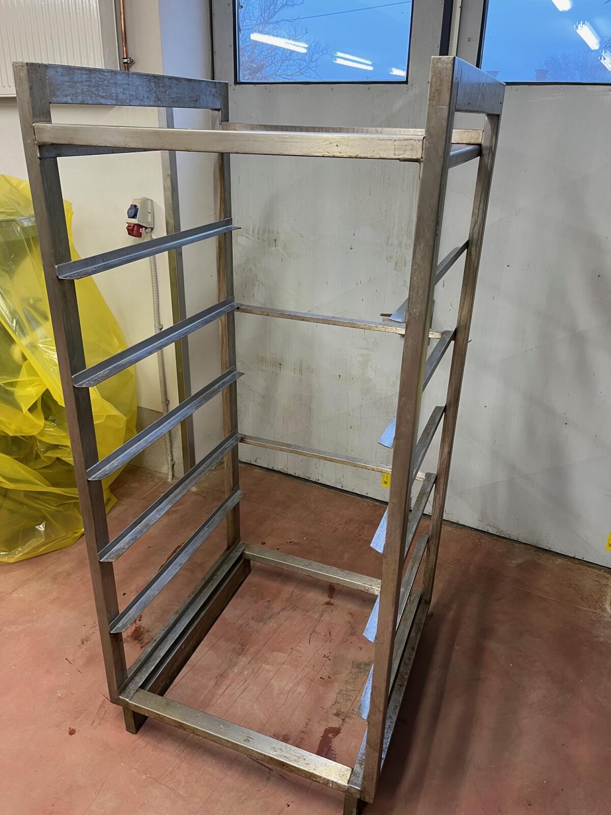 Rostfreies Regal Reifegestell Fleischregal Edelstahlregale 1