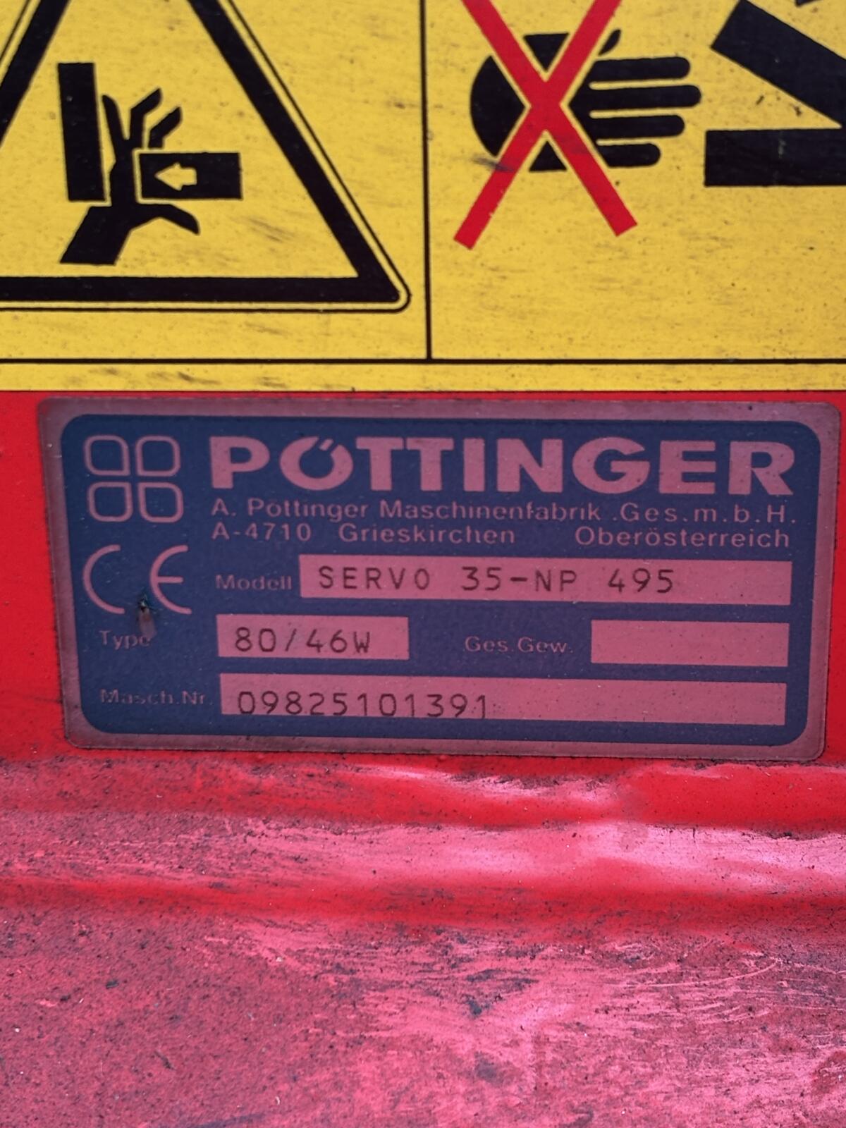 Pöttinger 4-Schar Servo 35 inkl. Ersatzteile 2