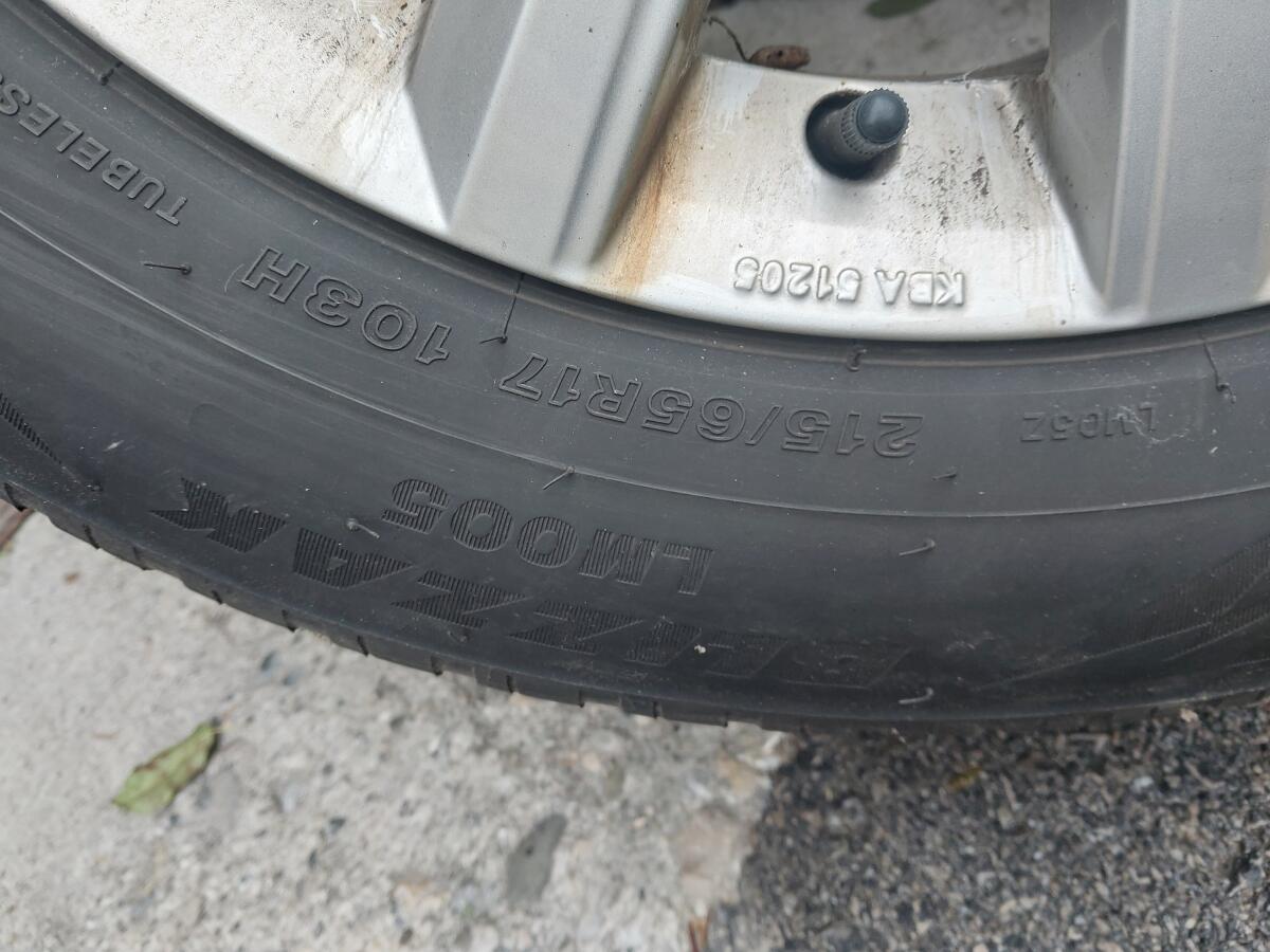 VW Alufelgen mit Winterreifen 2