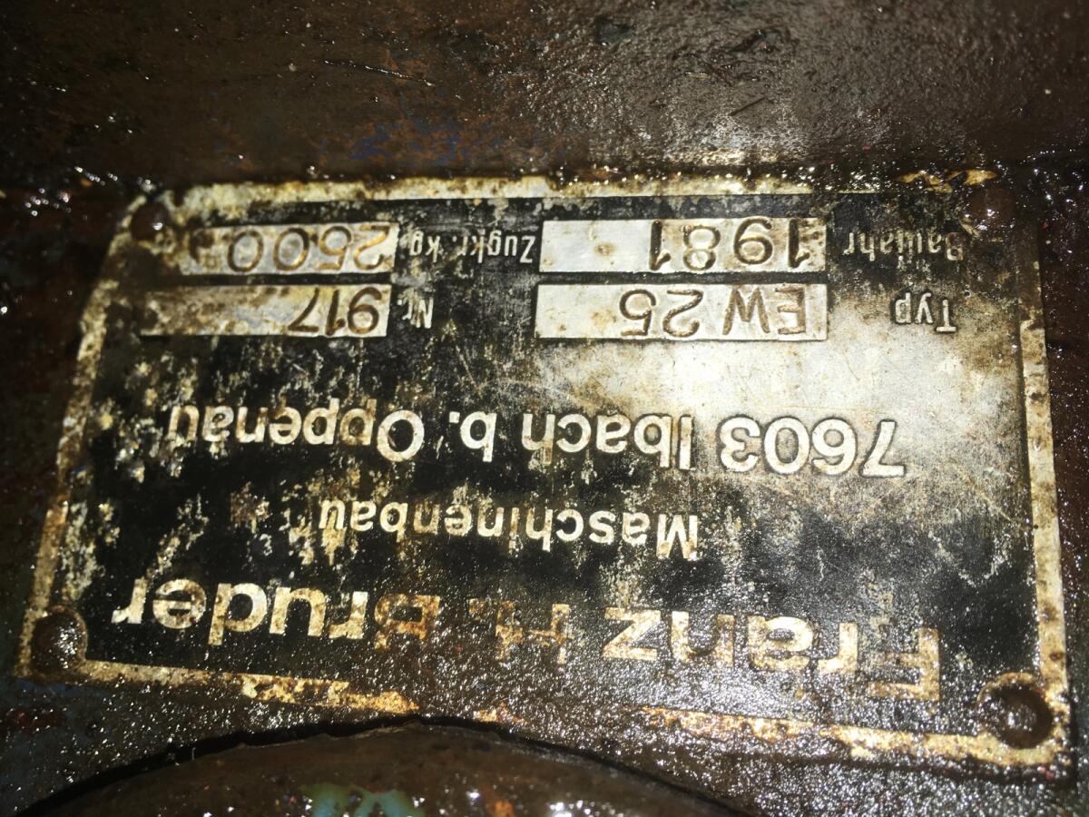 Getriebewinde Bruder Seilwinde Top! 2