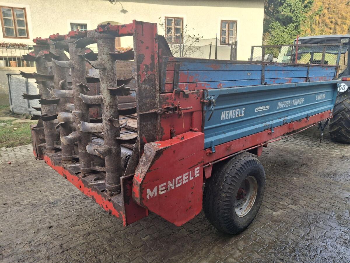 Miststreuer Mengele S 480 VR 1