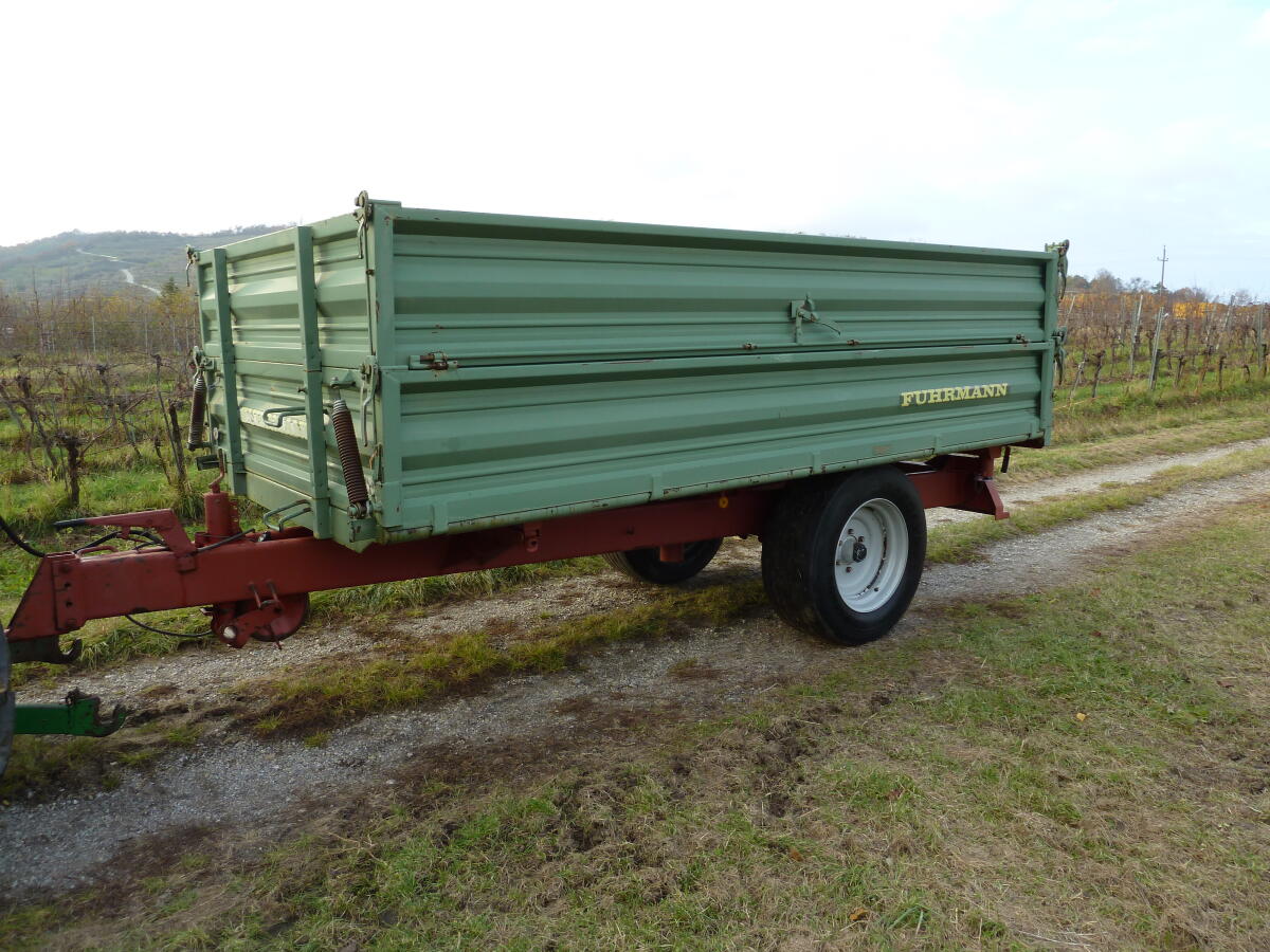 Einachsdreiseitenkipper Fuhrmann 1