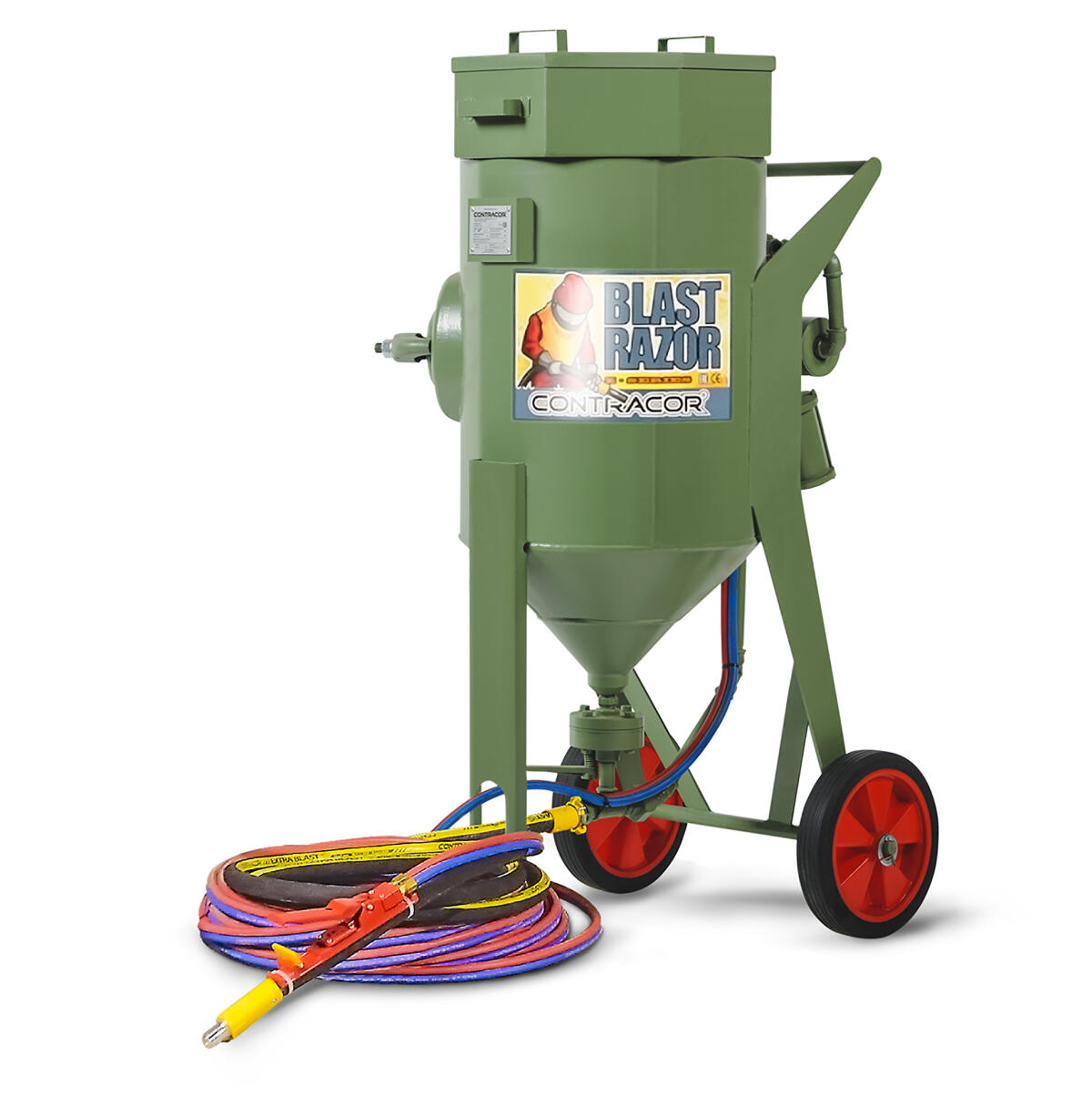 Sandstrahlgerät inkl. Schutzausrüstung Komplettpaket 2