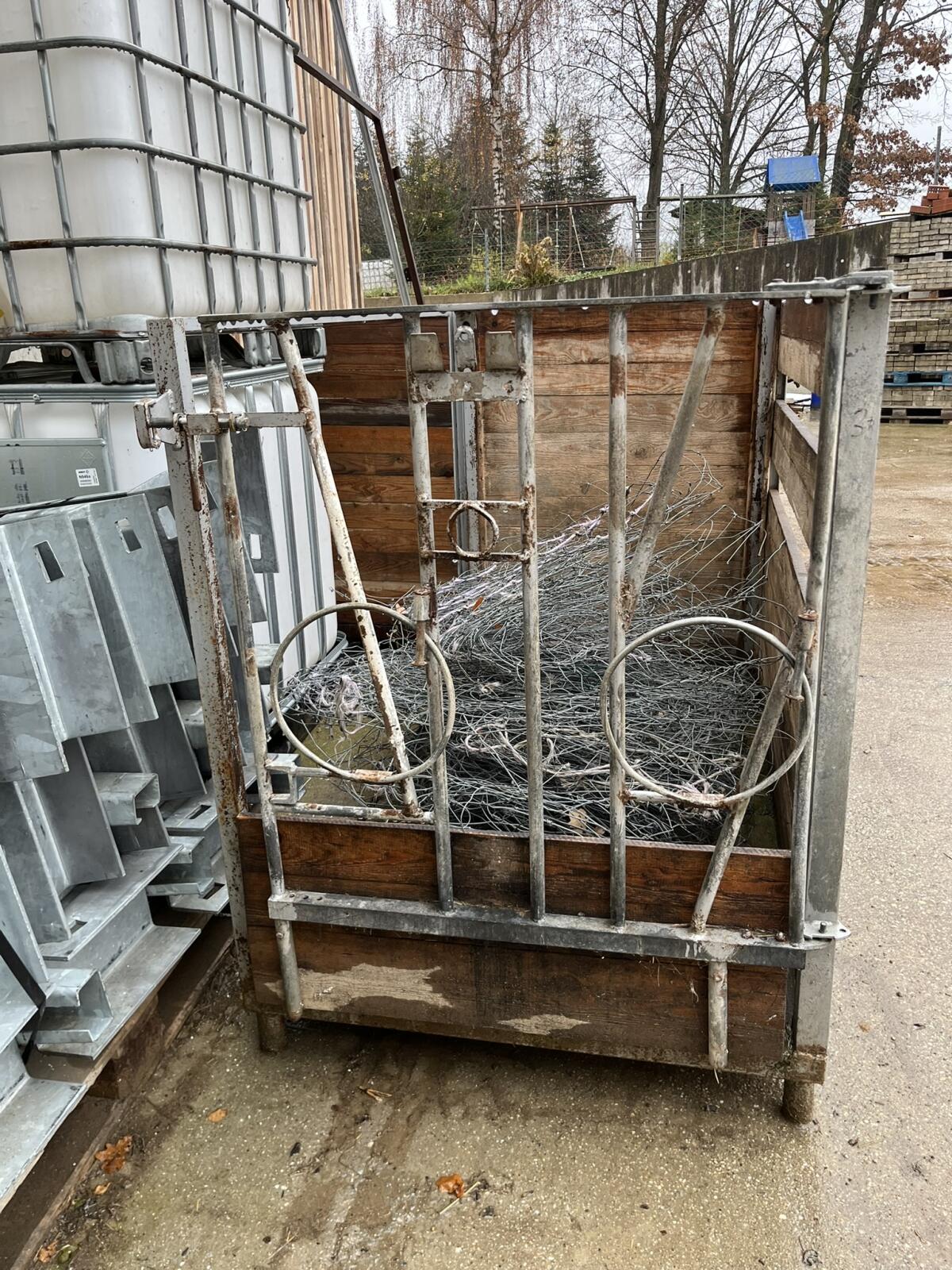 Kälberstand, Kälberbox transportabel 3