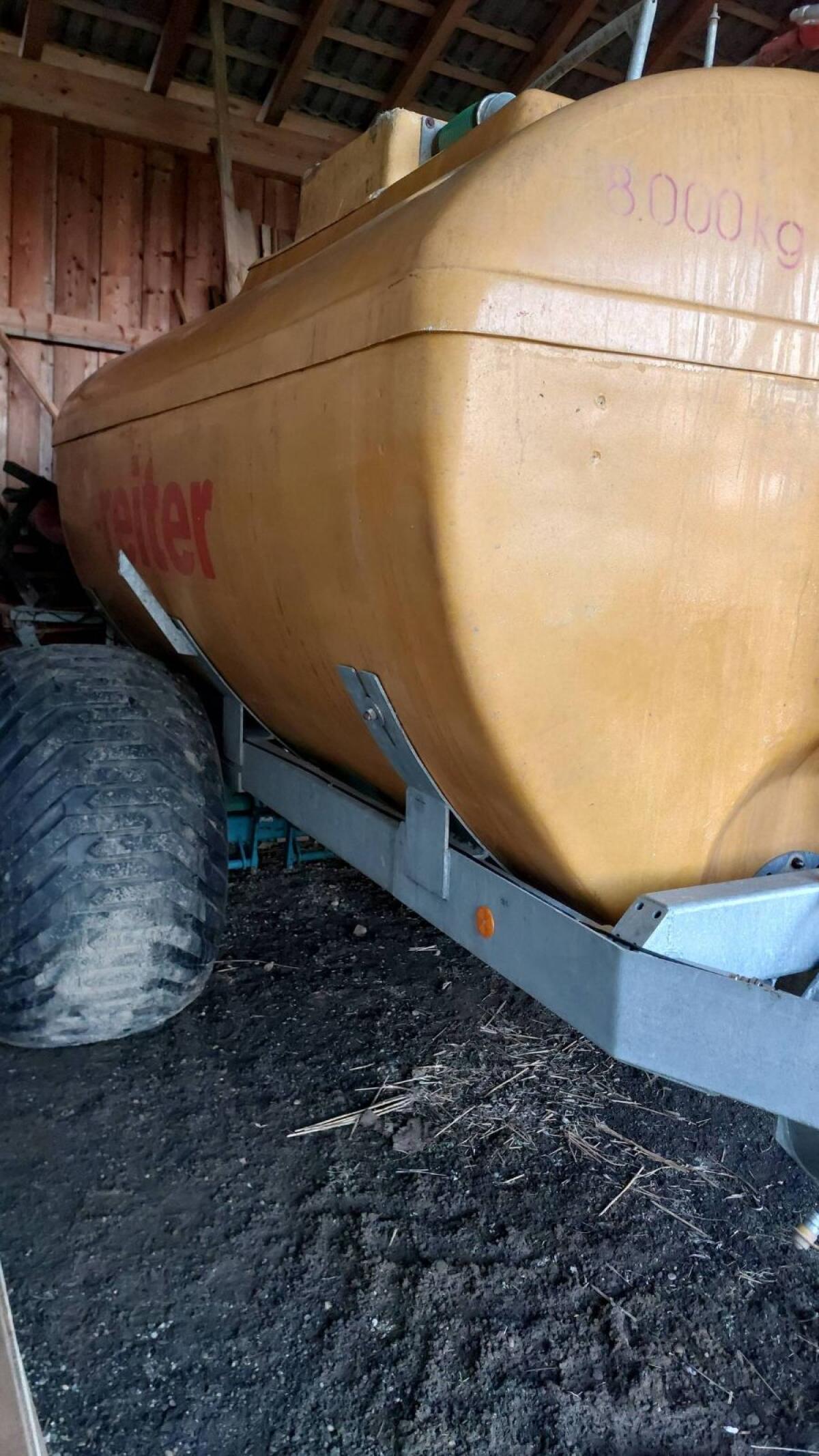 Güllefass, Reiter, kein Zunhammer, 8.000 l 3