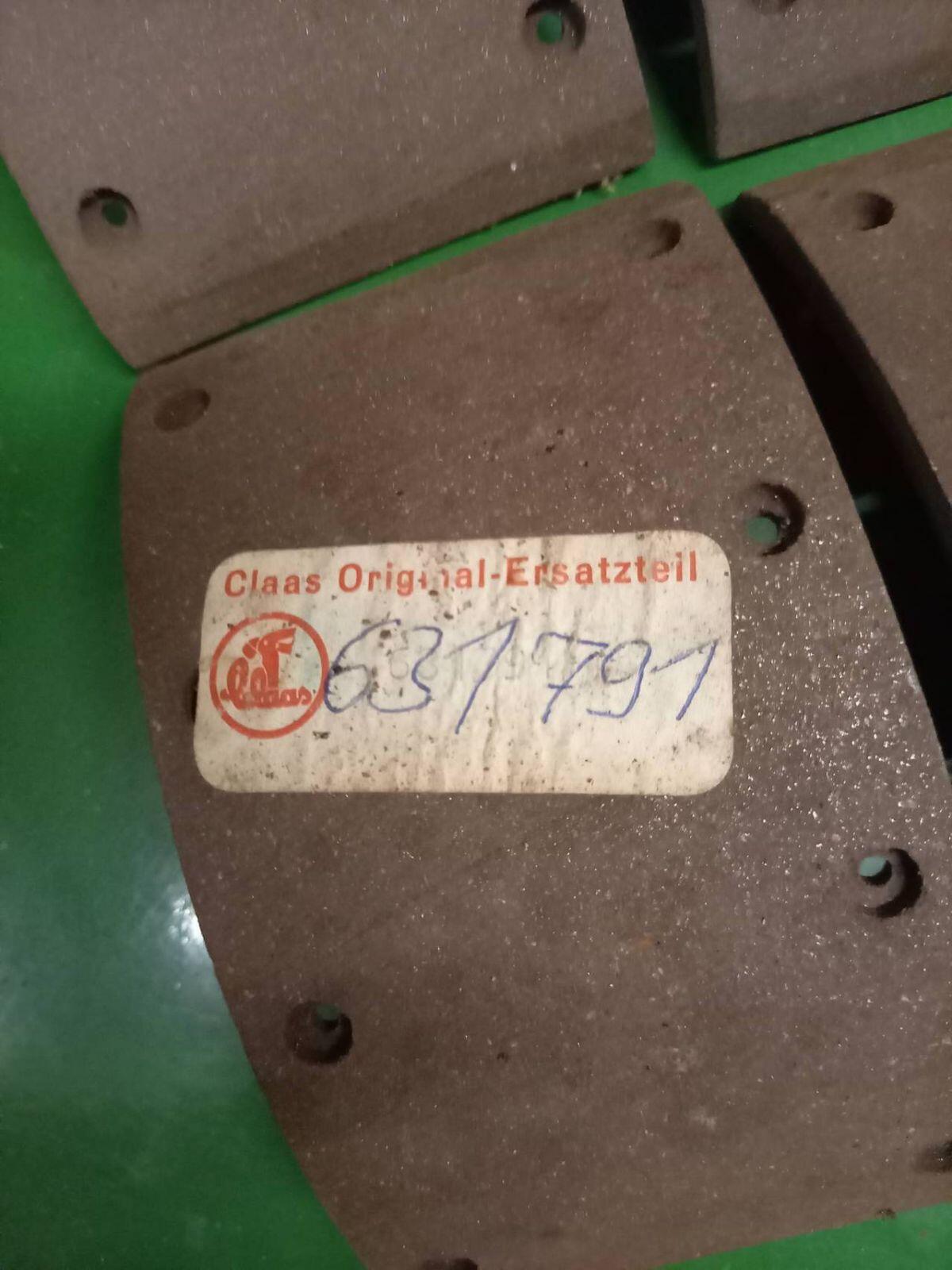 Bremsbeläge Claas Mähdrescher 2