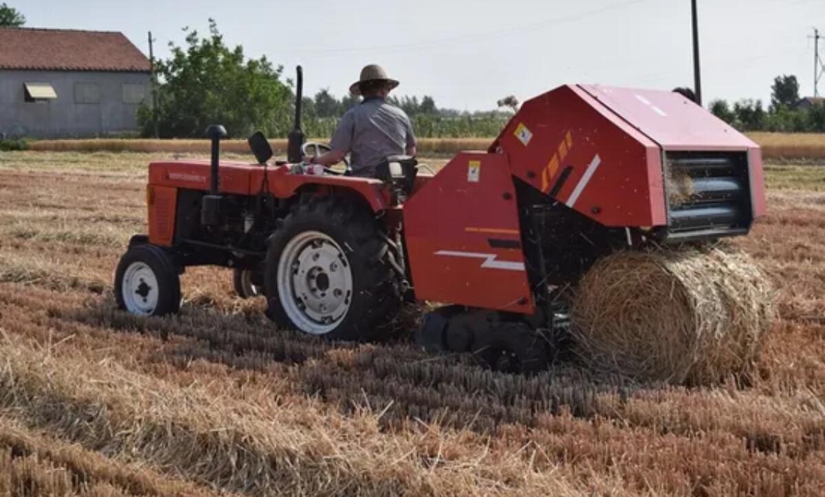 Kleinballen Rauspresse 1