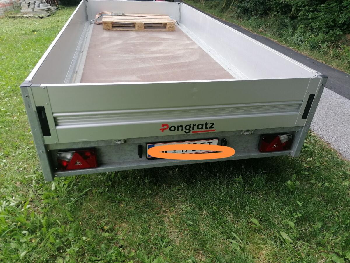 Pongratz Anhänger Hochlader 2