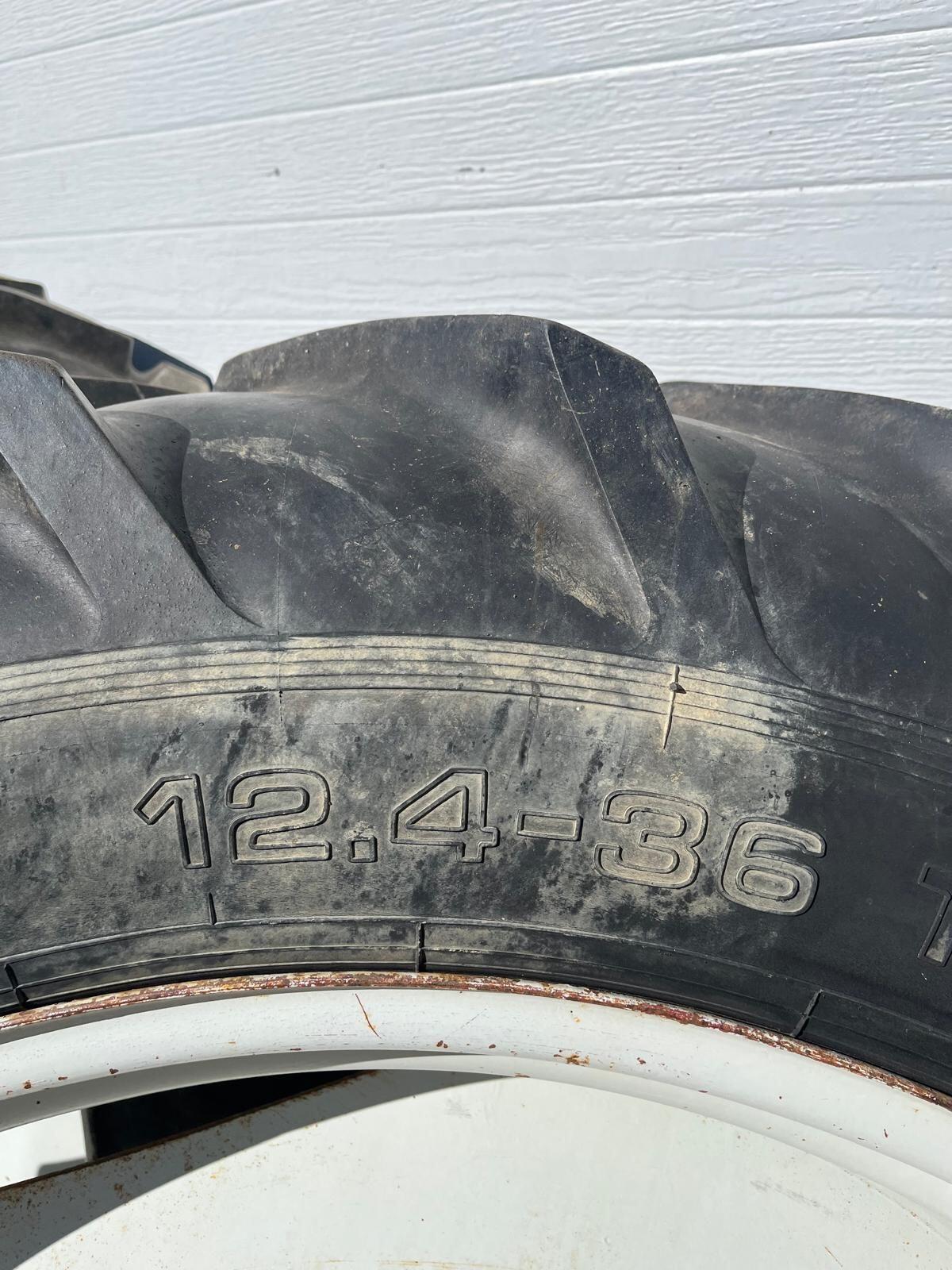 4 Stk. Kompletträder 12.4-36 2