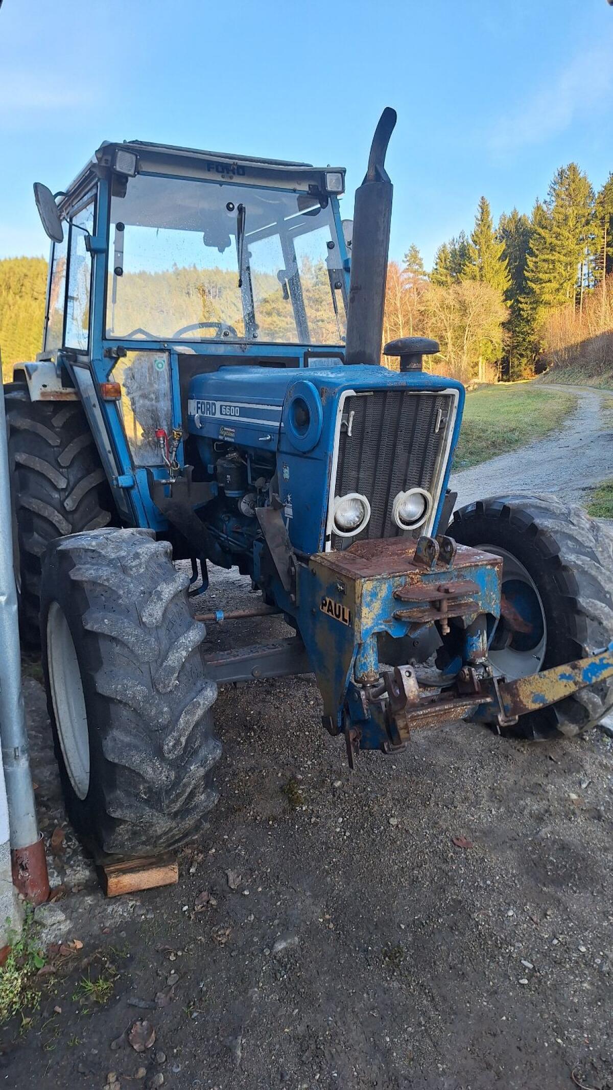 Ford 6600 mit Turbo, Teileverkauf 2