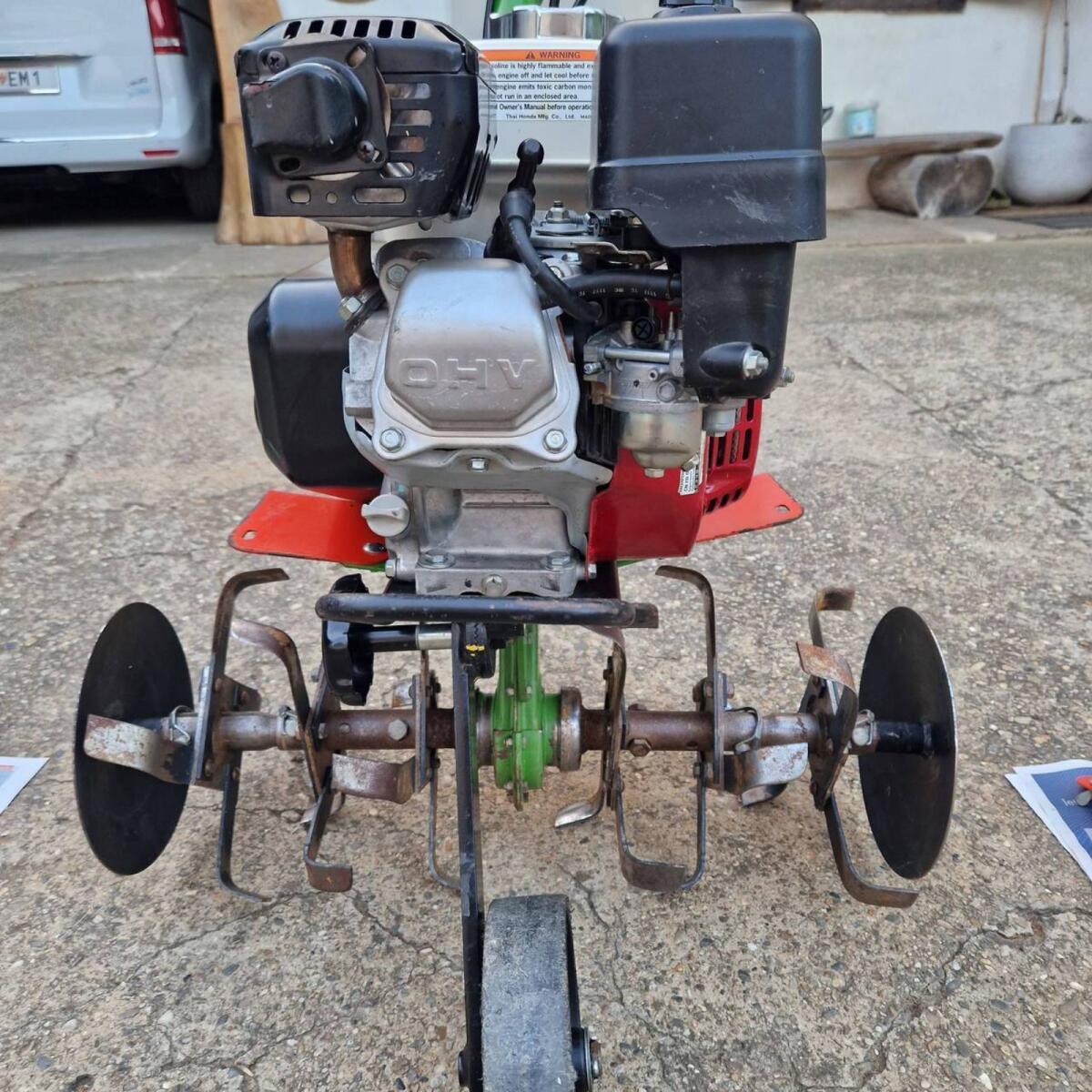 Agria 100R Motorhacke, Gartenfräse 3