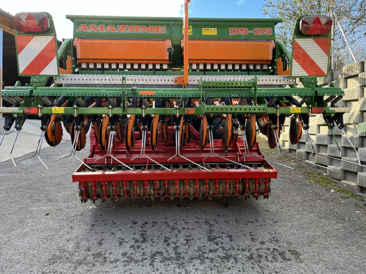 Rau Rototiller mit Amazone Sämaschine D9-25 1