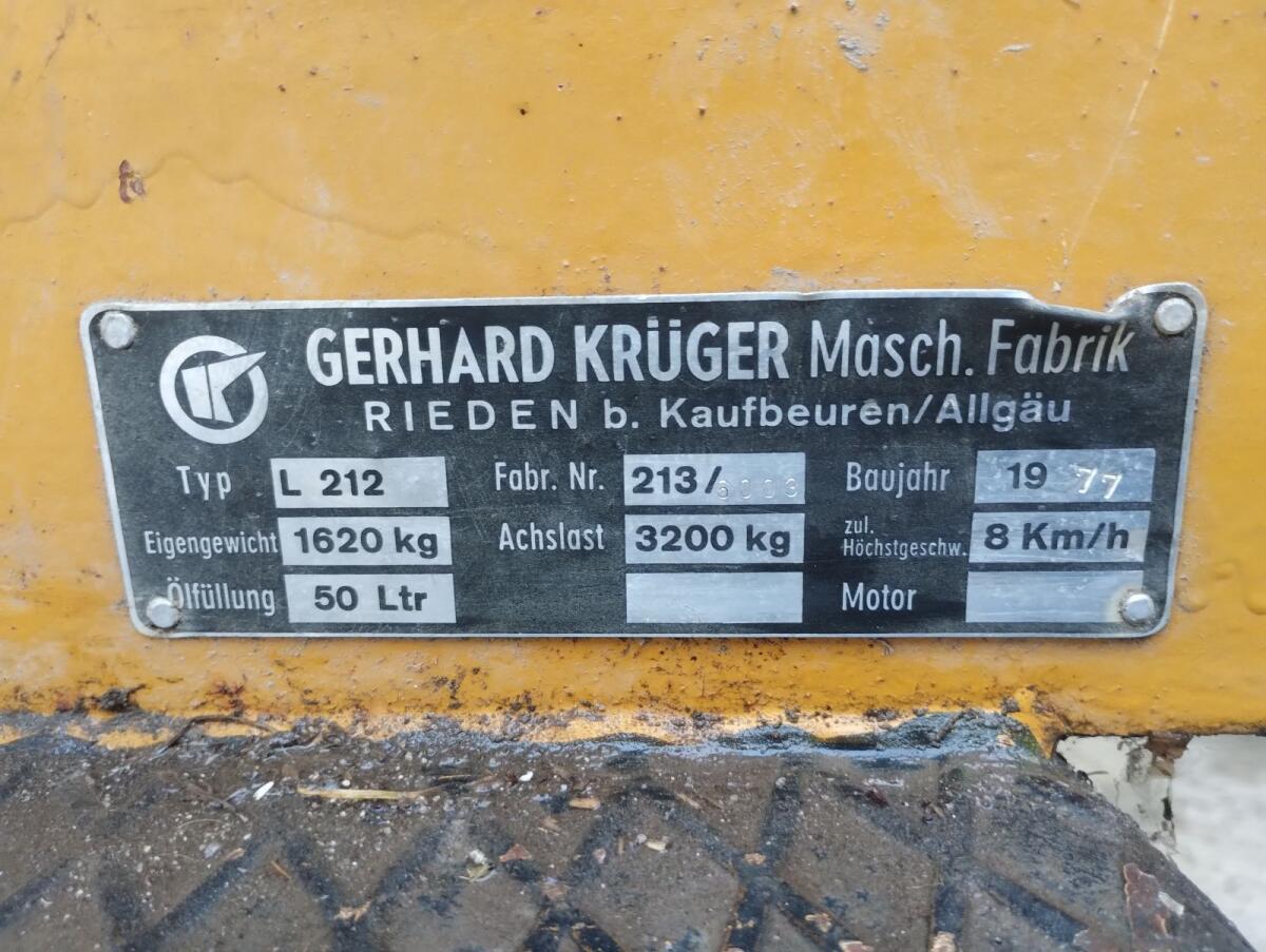 Mistbagger Krüger 3