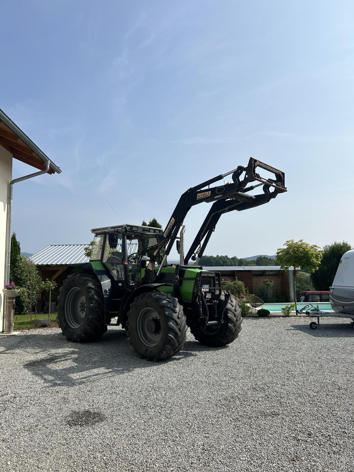 Deutz Agrostar 6.61 mit Frontlader 1
