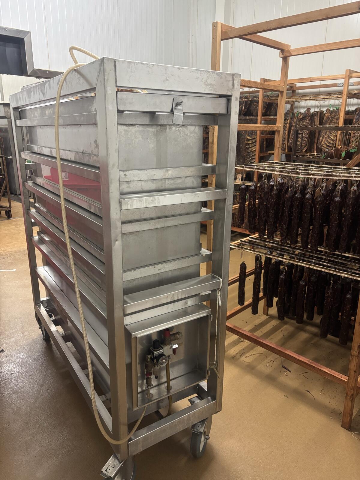 Speckpresse Edelstahl 2