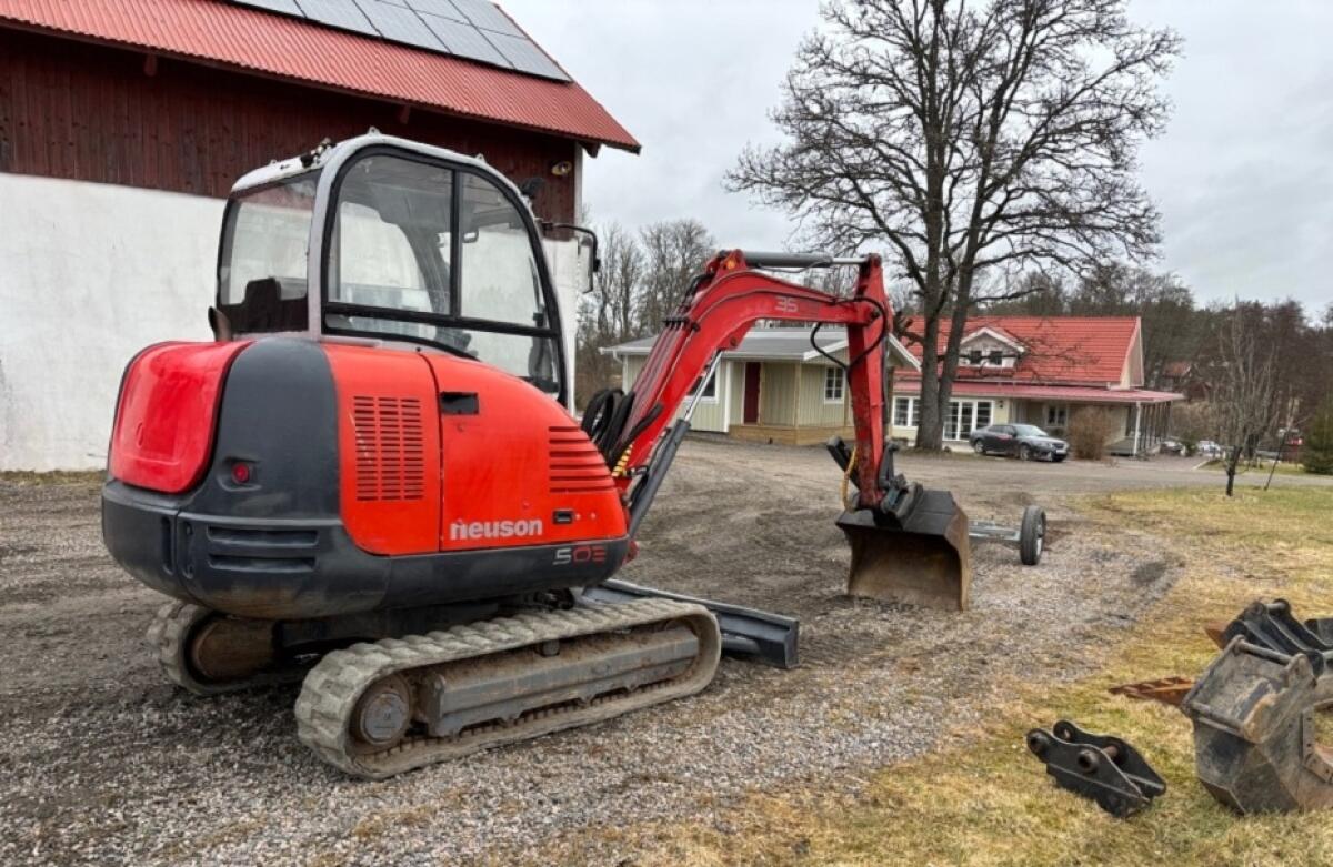 Neuson 3503 RD Bagger 2