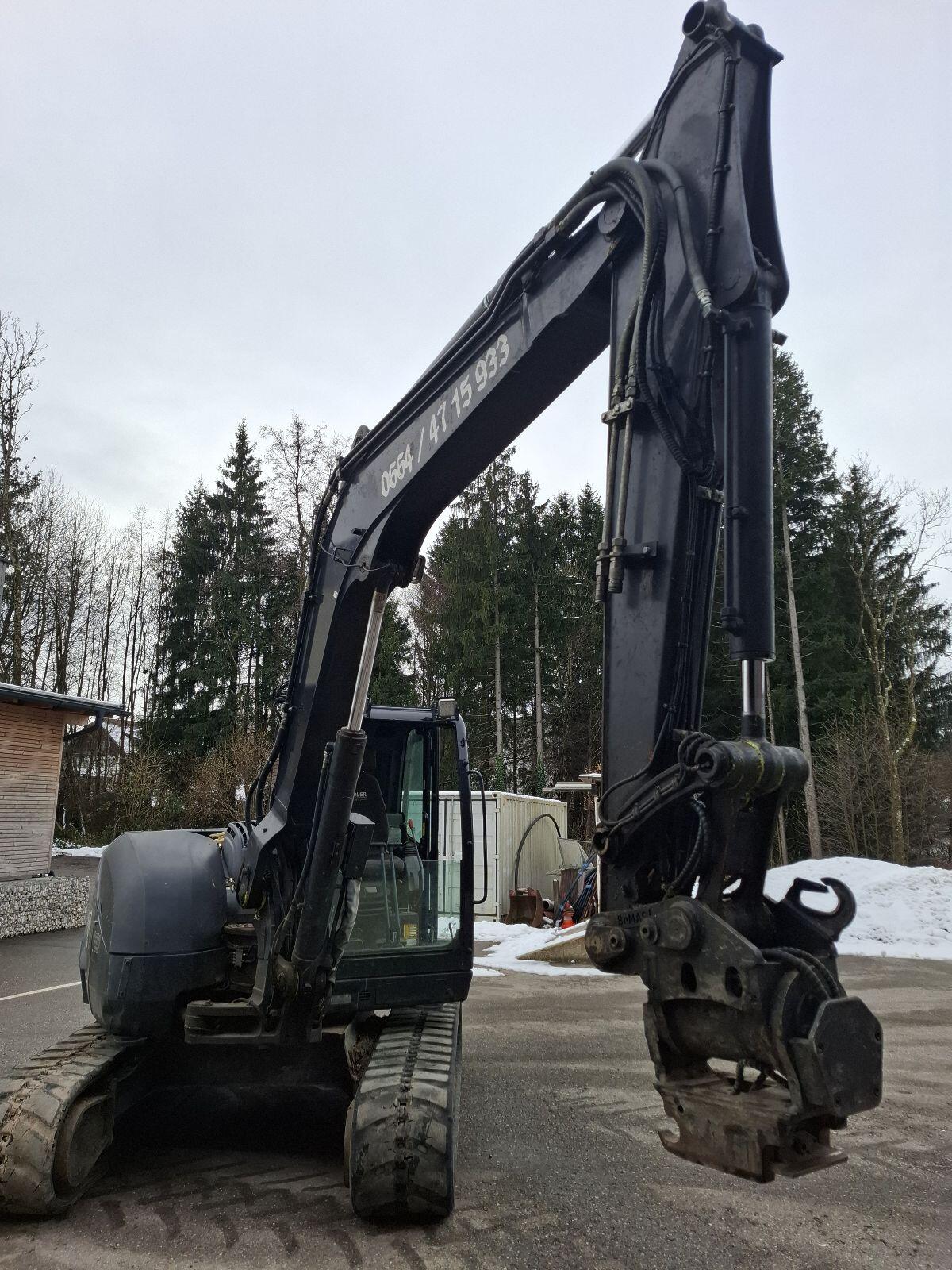 bagger kubota kx 80 /4 2