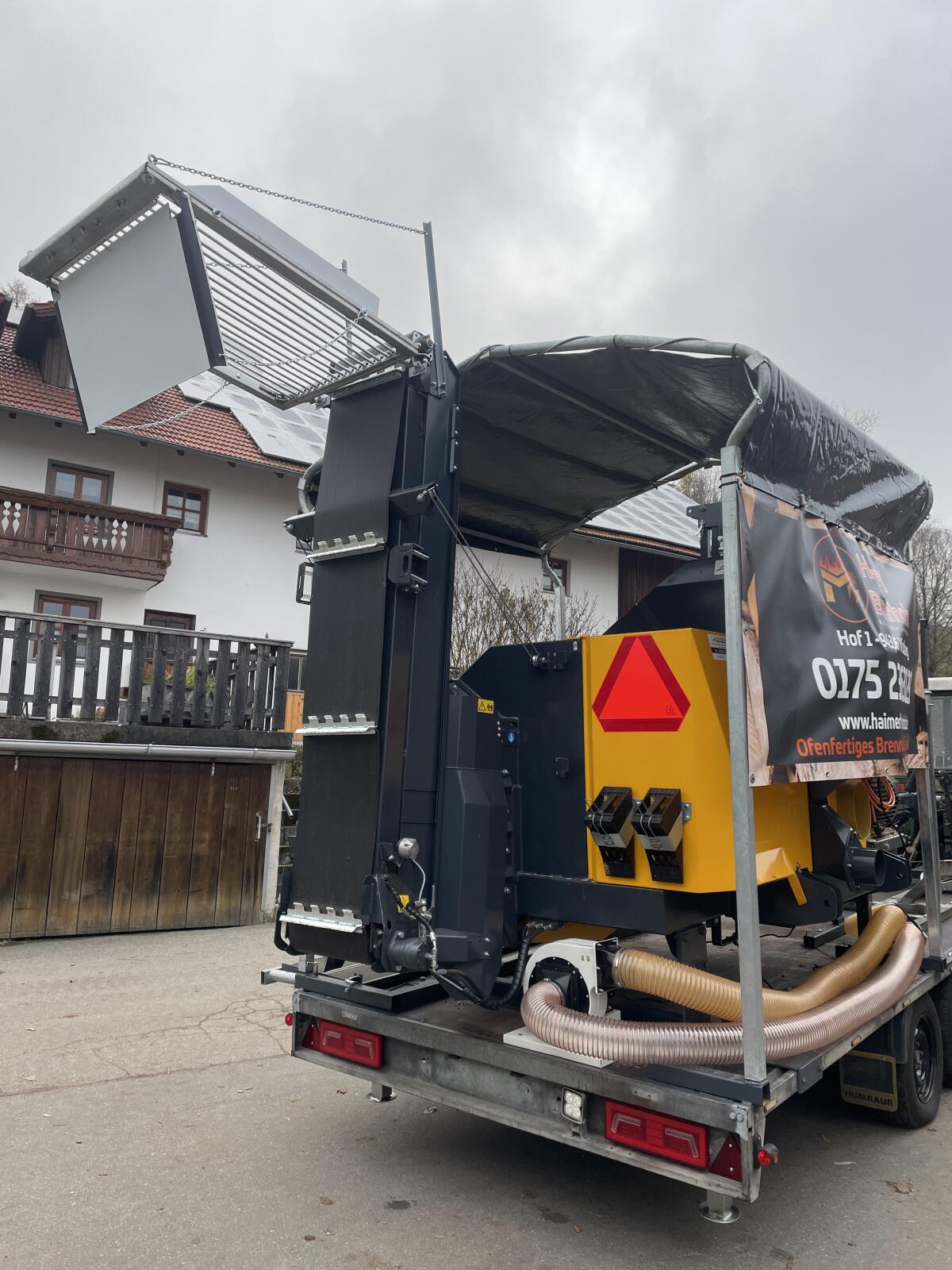 Uniforest Titan 40/20 CD+E TR Mobil Sägespalter 2