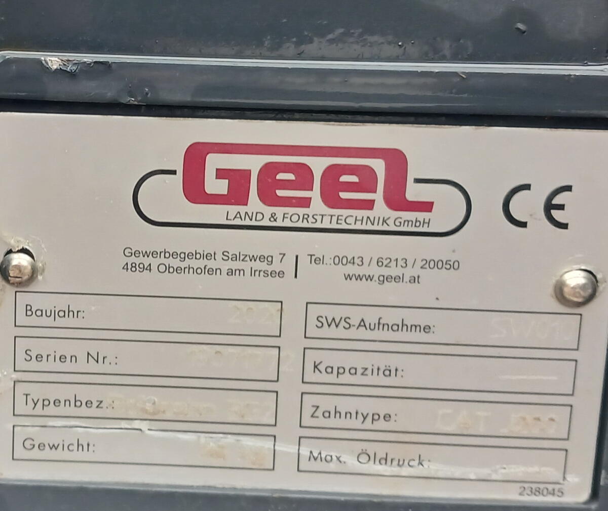 Schotter Reißzahn Geel, Minibagger 2