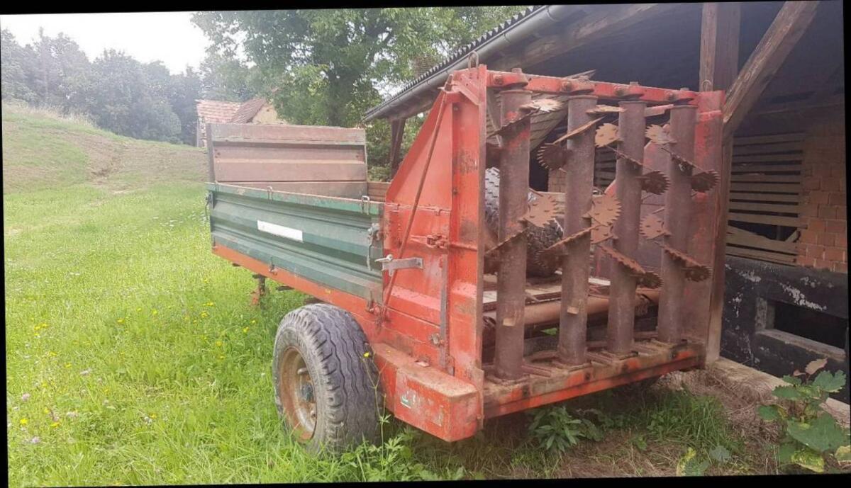 Bergmiststreuer Krobath Farmland Typ FLB, 3,2 t, Nr. 90365 3