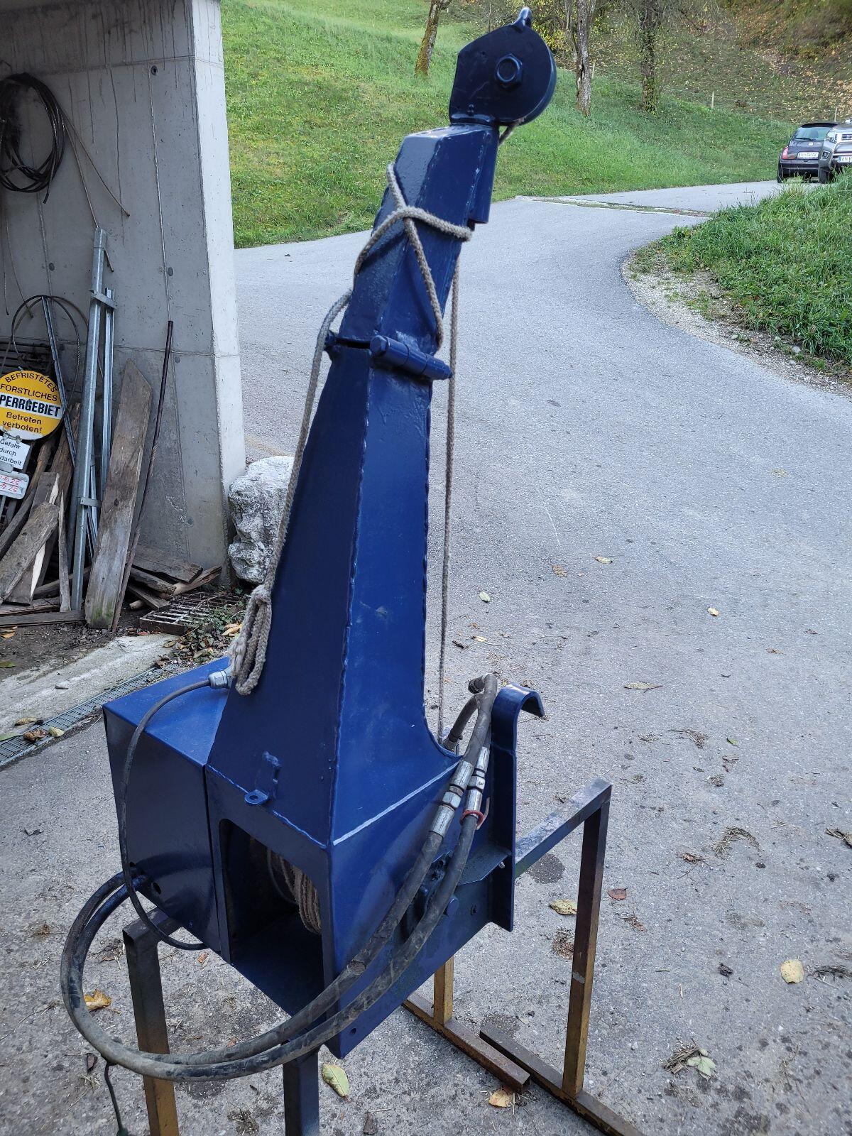 Hilfswinde mit Dynemaseil 3