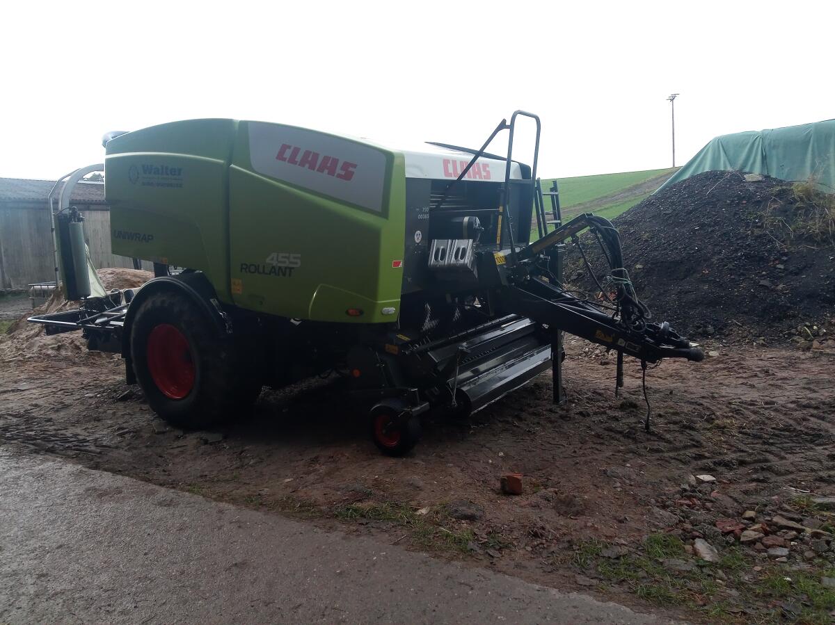 Verkaufe Wickelkombination Claas Rollant 455 Uniwrap 2