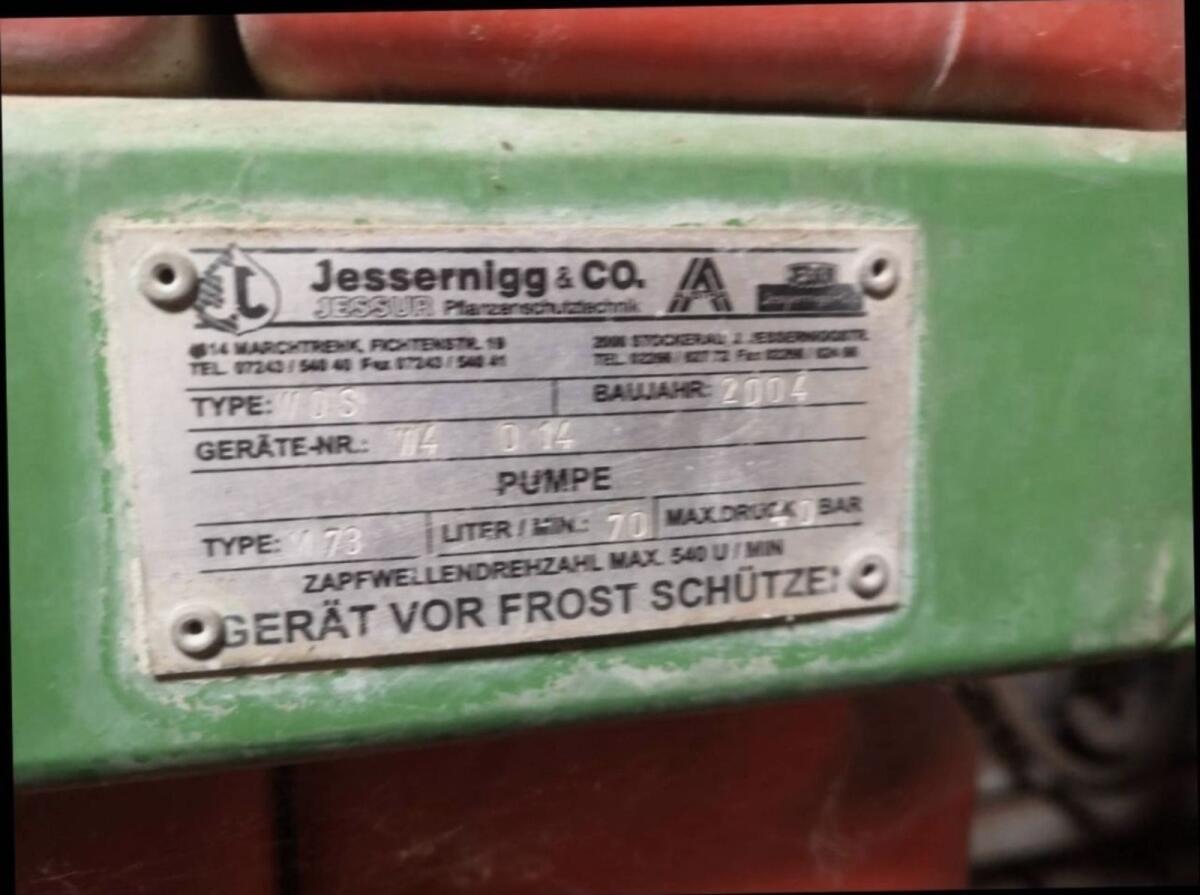 Gebläsespritze Weingartenspritze Jessernigg 3