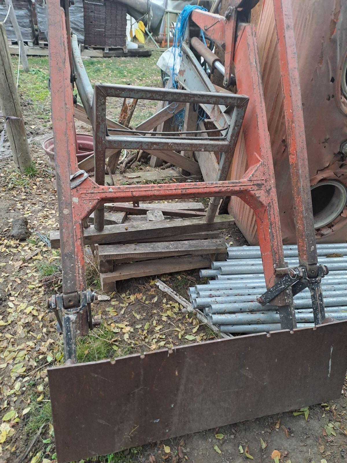 Vollhydraulischer Frontlader mit Hydrac Konsole Steyr 3