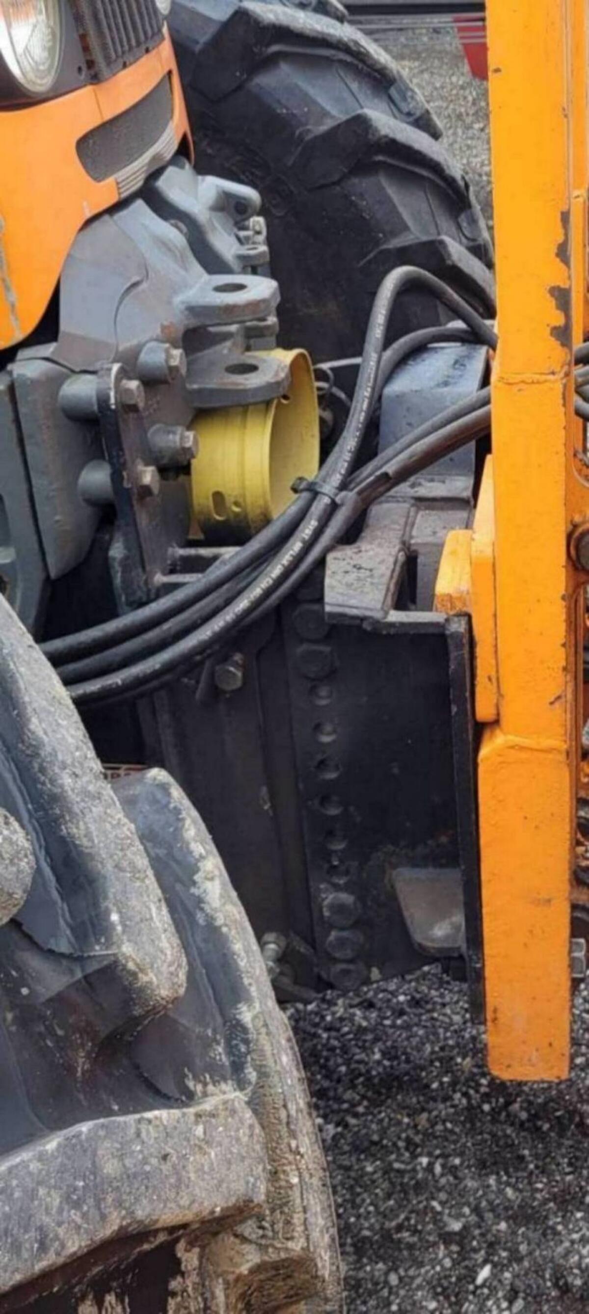 Schneepflugplatte für Fendt 716 2