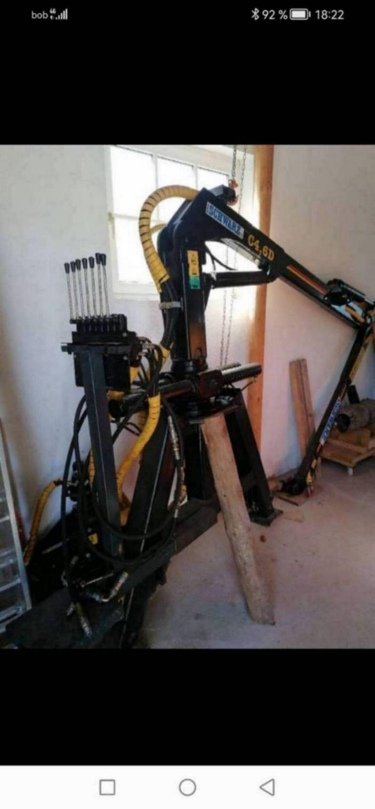 Triebachskipper, Kranwagen Schwarz KT4852 2