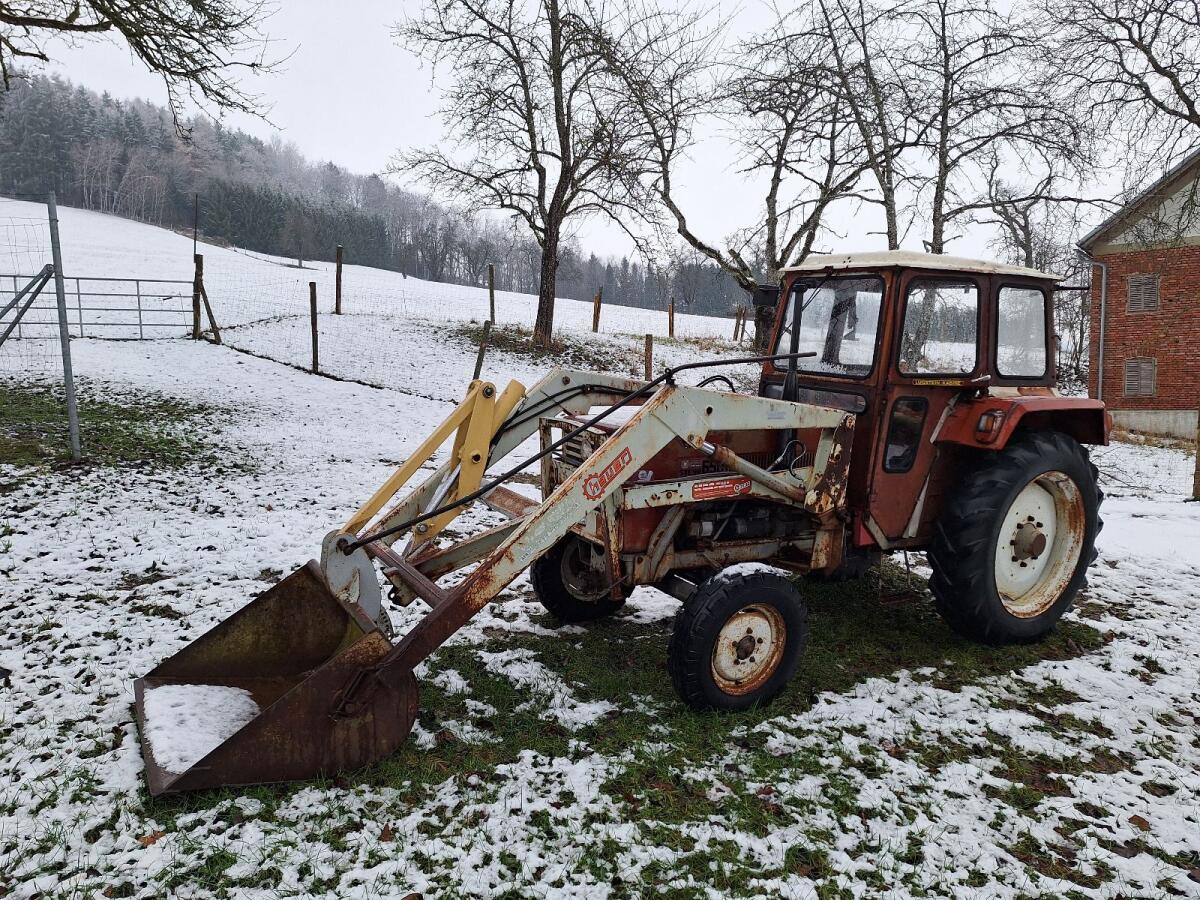 Hauer Abstellfrontlader vollhydraulisch Steyr 650/760 3