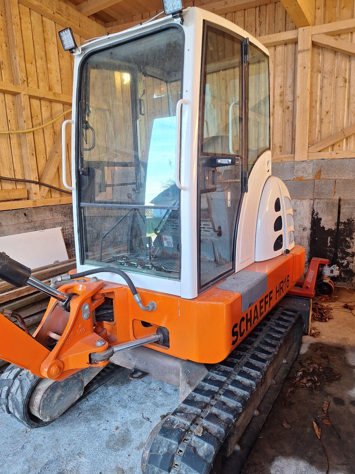 Minibagger Schaeff HR16 2