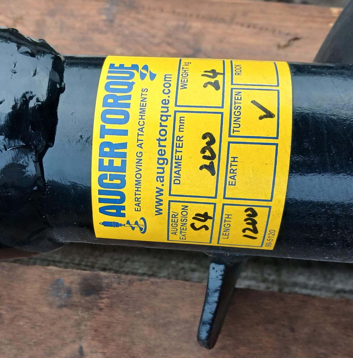 Erdbohrer Geel 2500, Minibagger 2