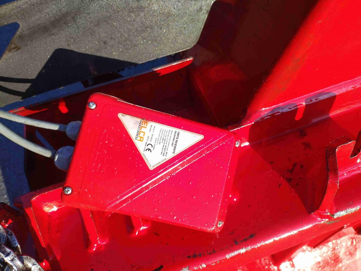 Funkseilwinde Krpan 8.5EH mit Seilausstoß und Funk 1