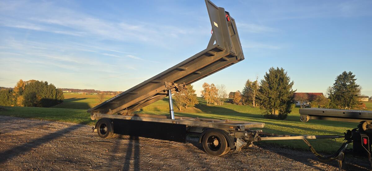 Gföllner Abrollkipper Kipper Abroller Container Anhänger 1