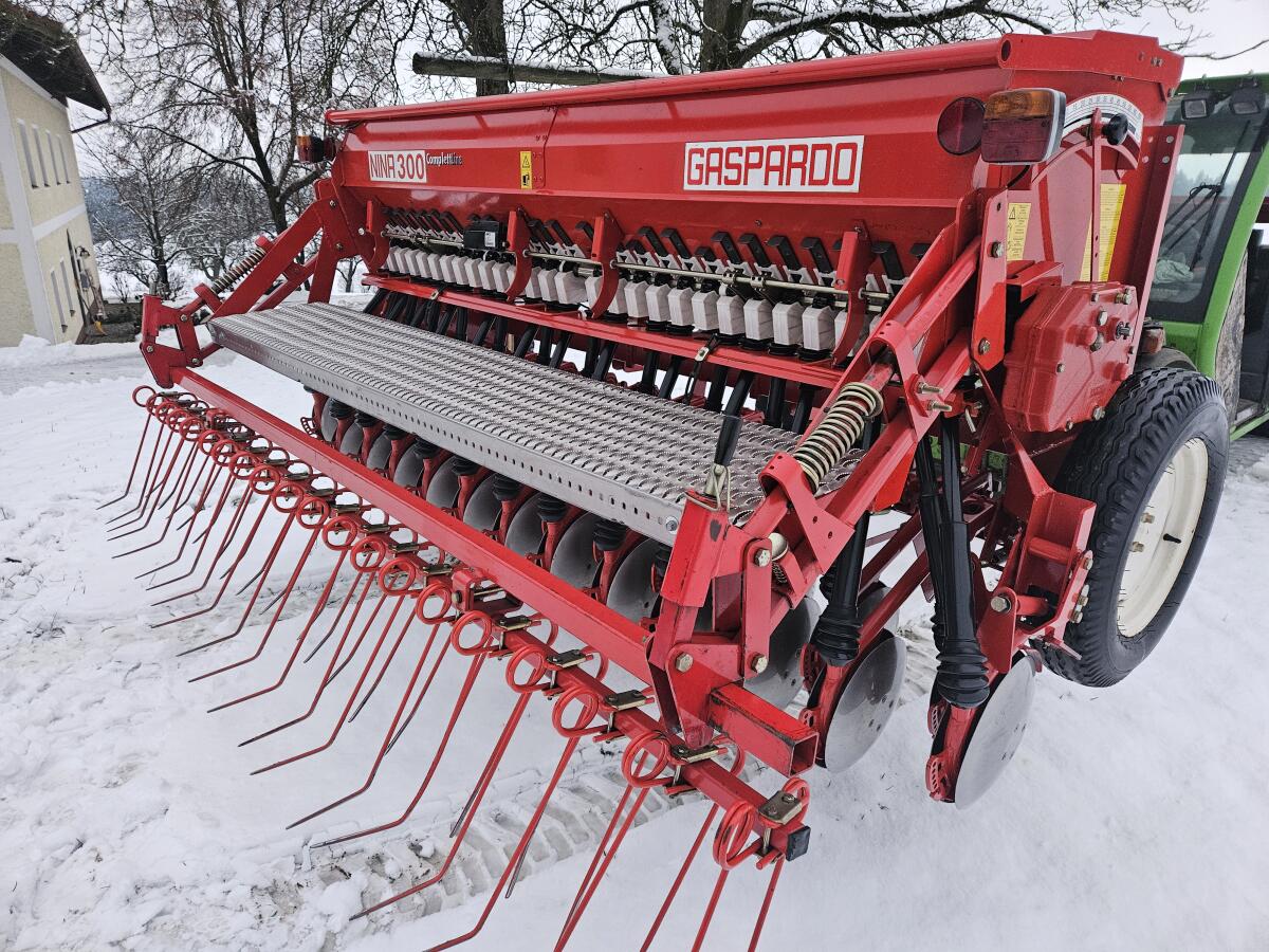 Gaspardo Nina 300 Doppelscheibenscharr 1