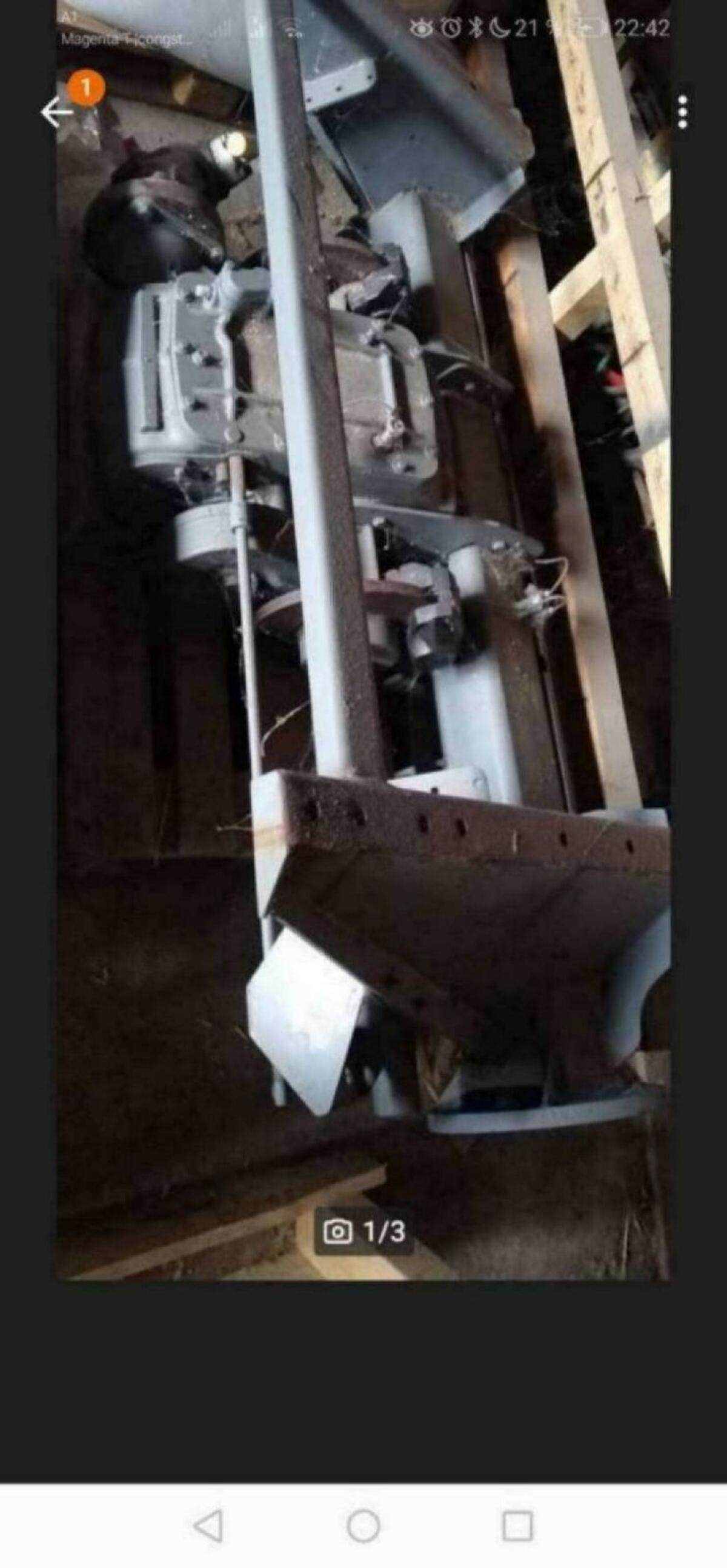 Vorderachse Sampo, John Deere W440, Claas Avero 3