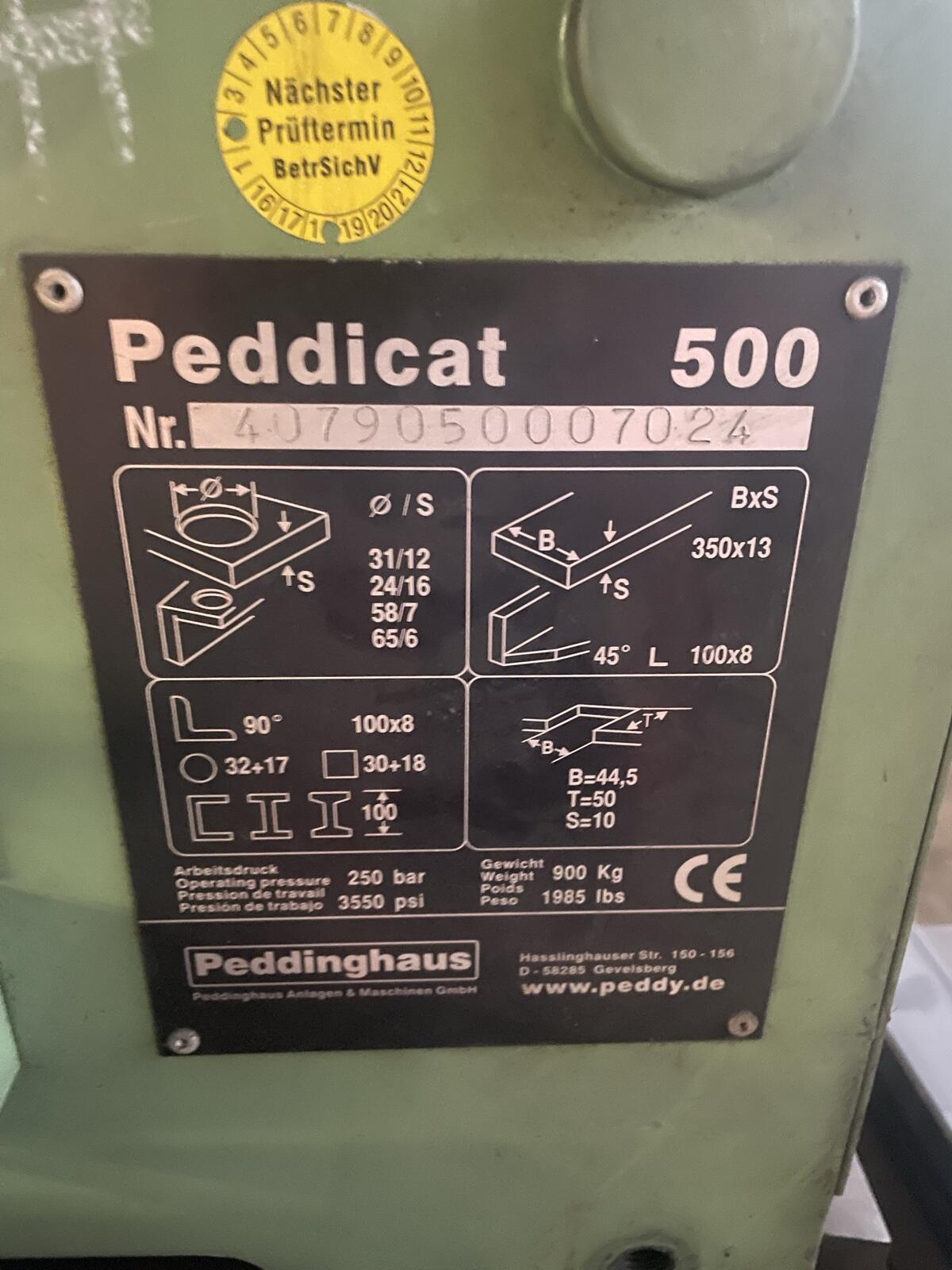 Peddicat 500 Stanze Schere 2