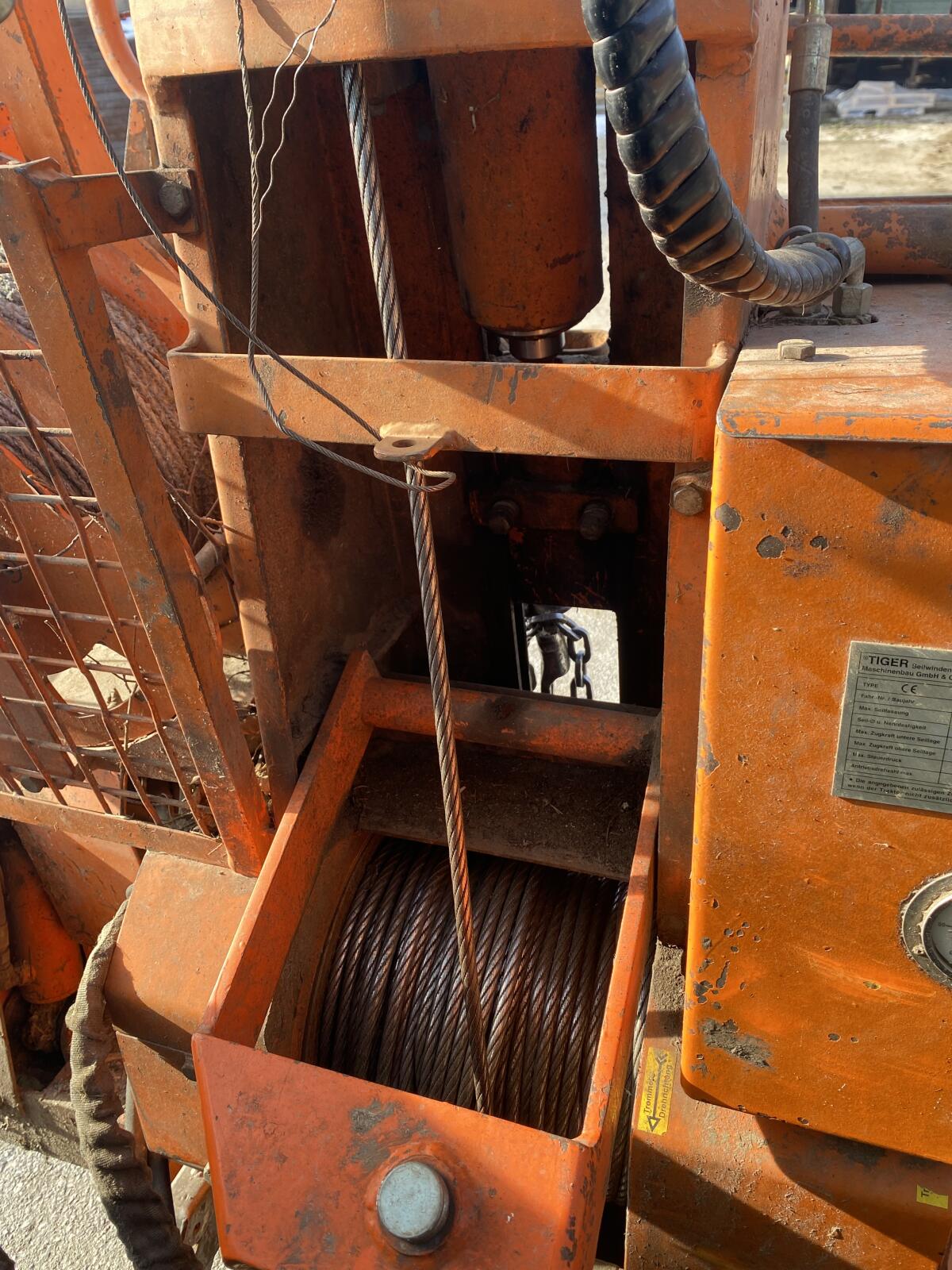 Tiger DSU WH80E Seilwinde 2