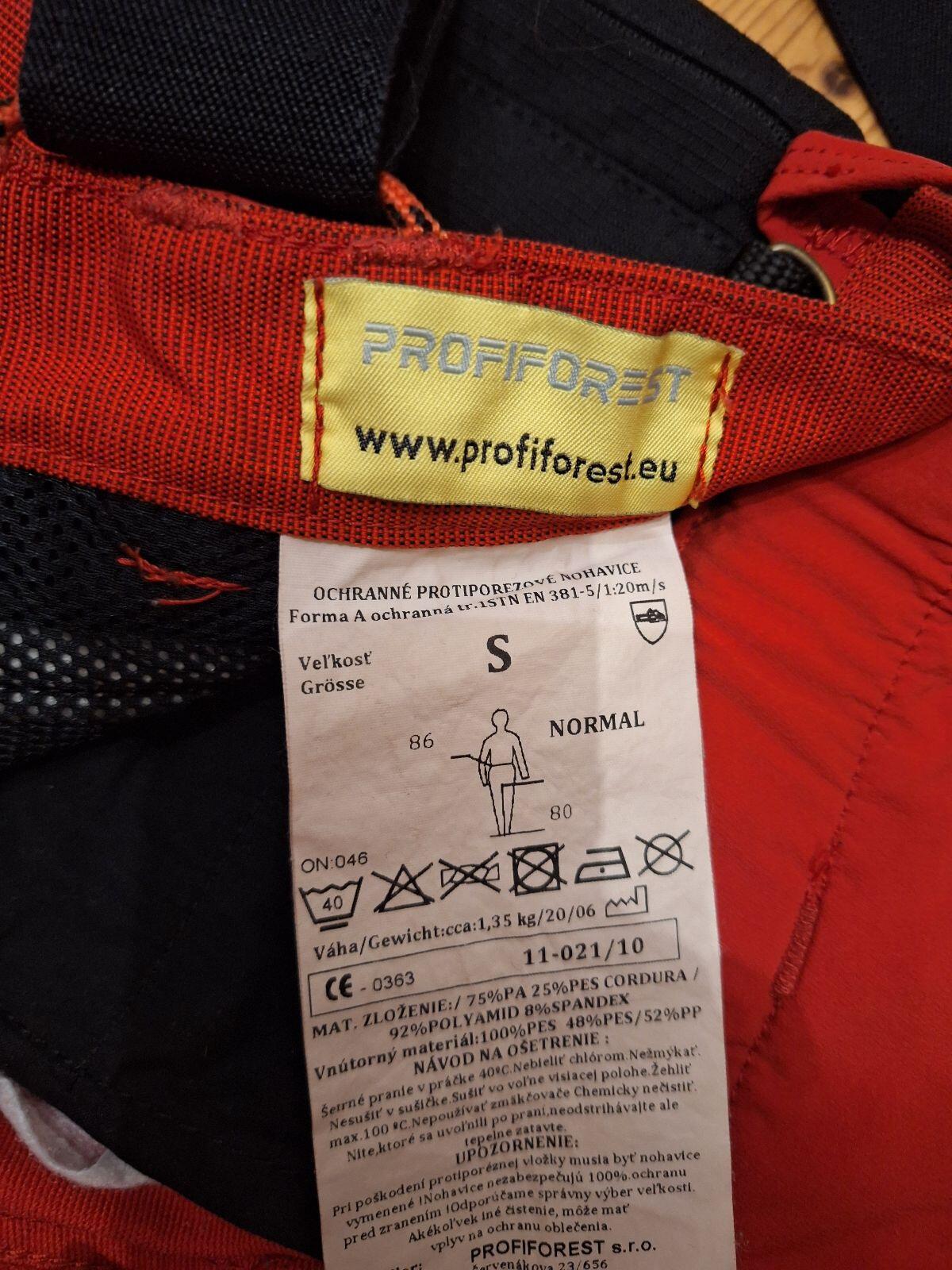 Profiforest Schnittschutzhose 3