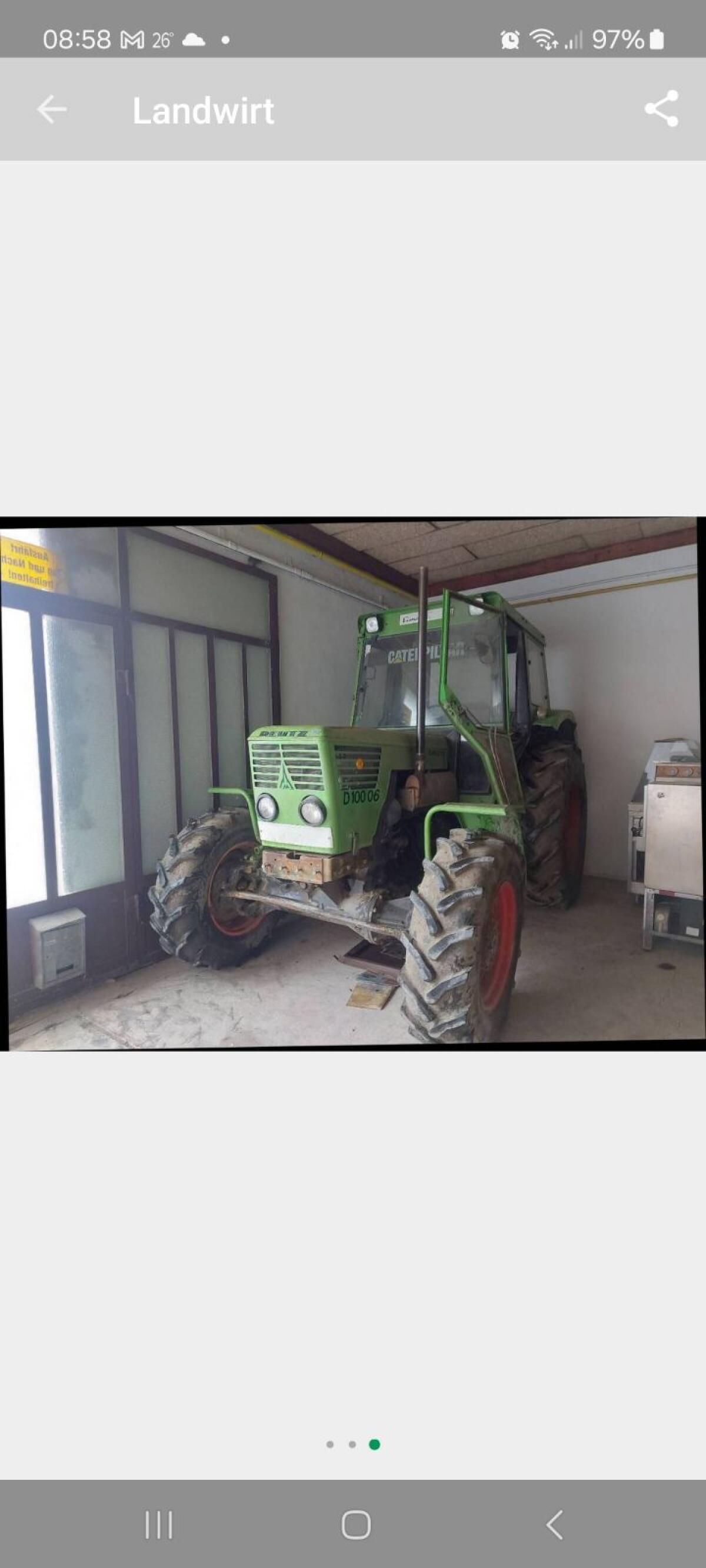 Deutz 8006 Traktor 1