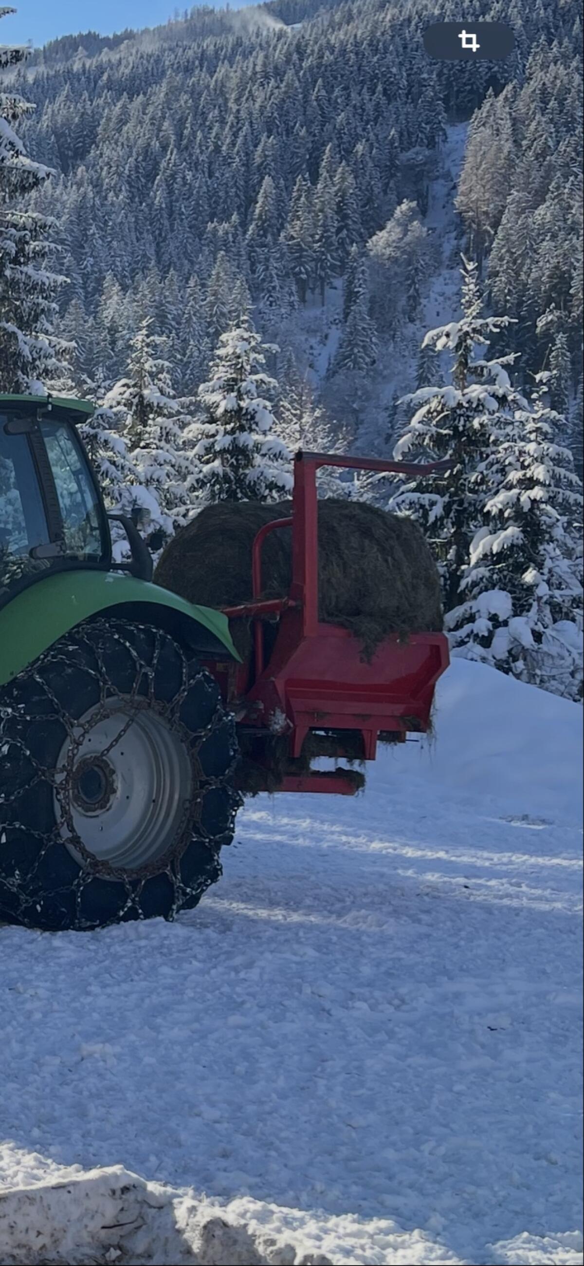 Siloballen Abwickler 1