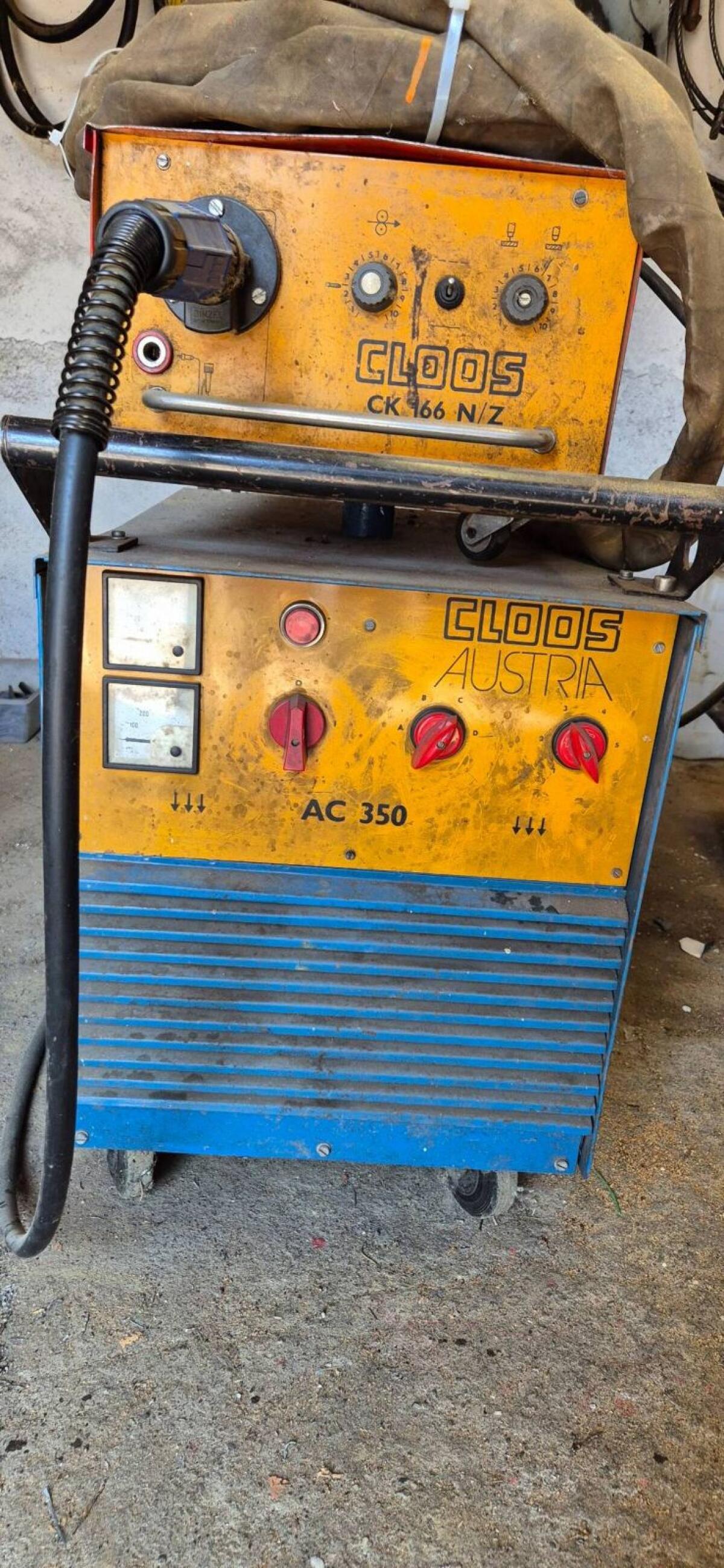 Cloos AC 350 + CK 166 N/Z Schweißgerät 1