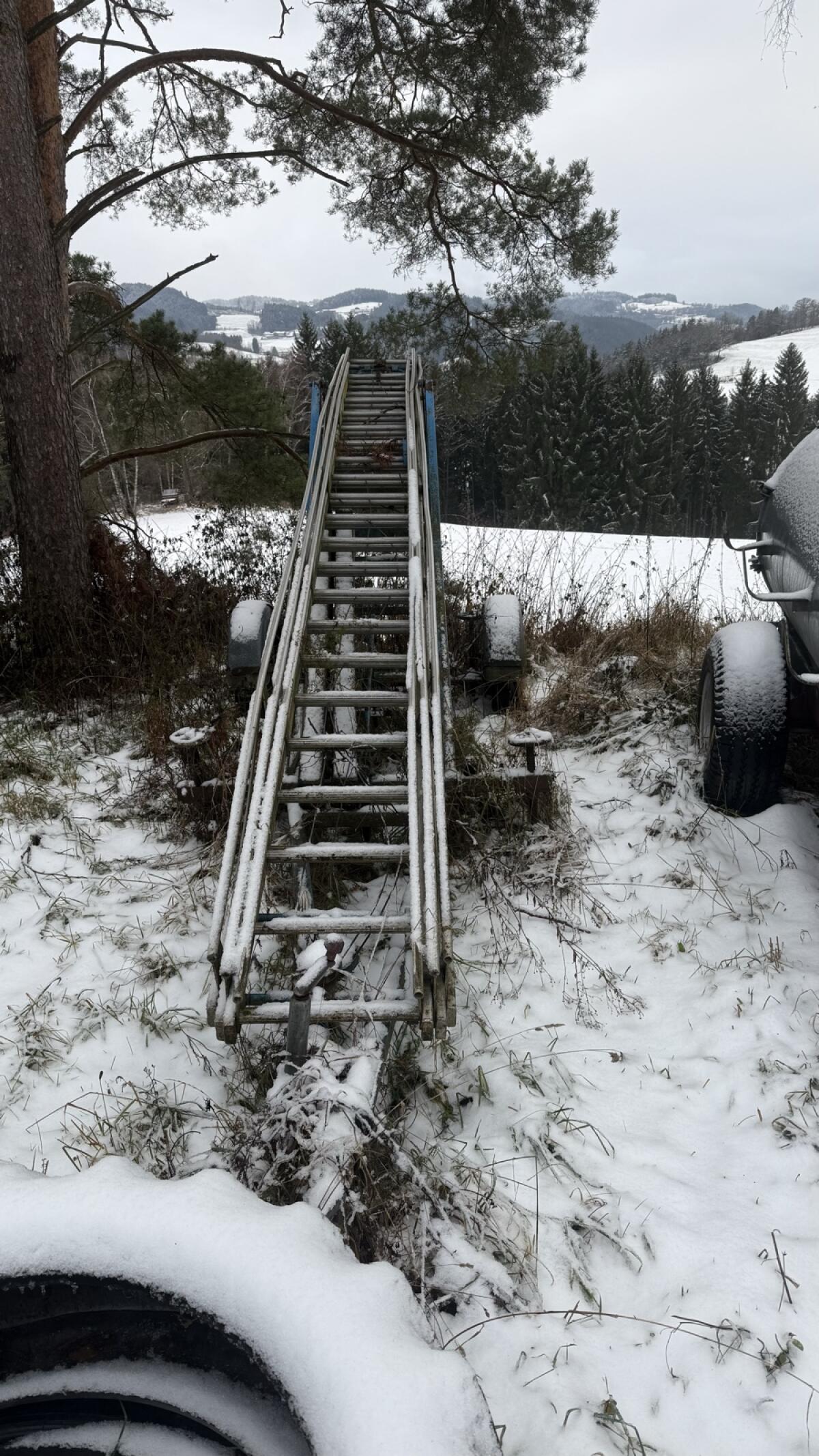 Leiter auf Fahrgestell 2