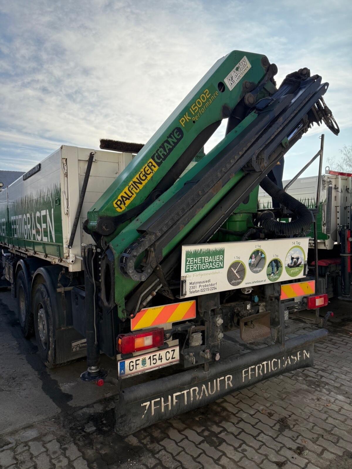 Volvo FM400 Kipper 26 t - Palfinger PK15002 Performance Kran 3